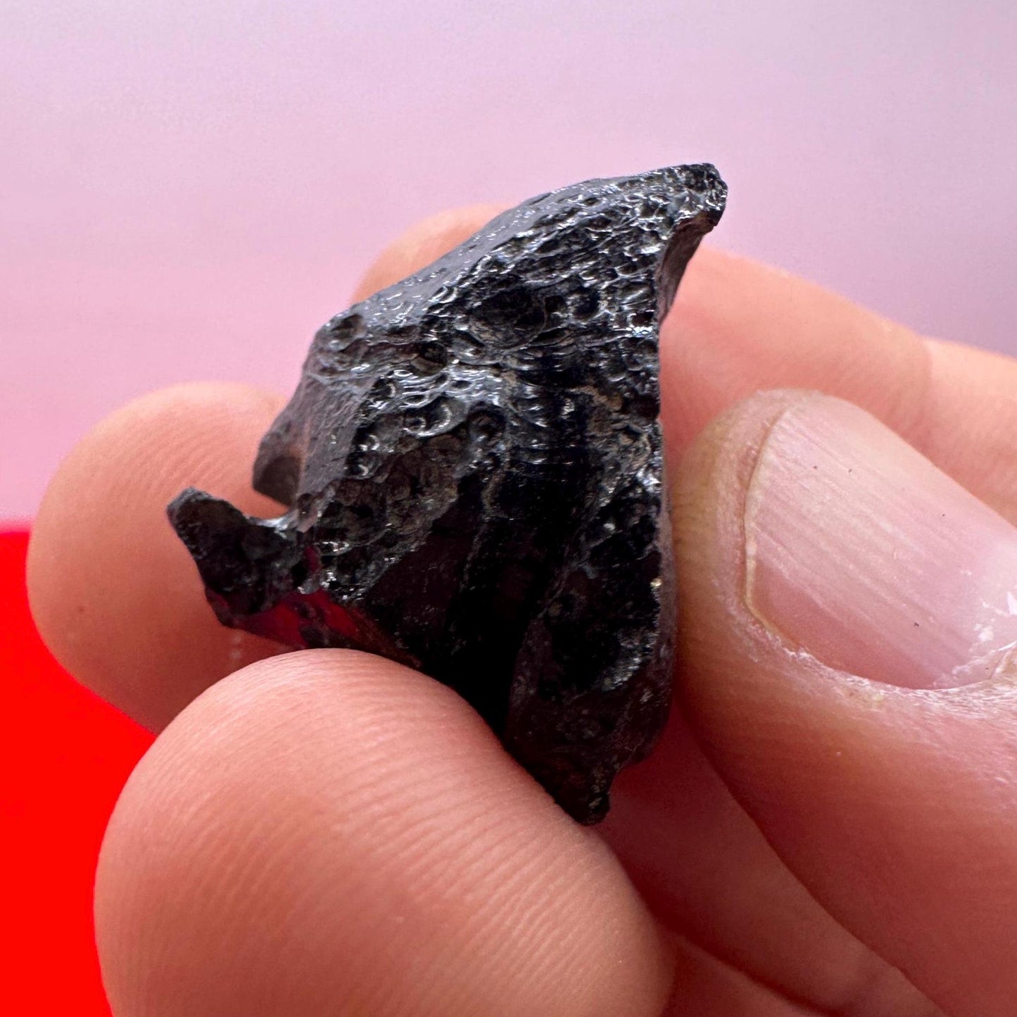 Rare and Beautiful Billitonite Tektite, Reiki, Batu Satam, Healing, Astronomy Gift, Meteorite and Tektite Collection, Tektite, 8.06 grams