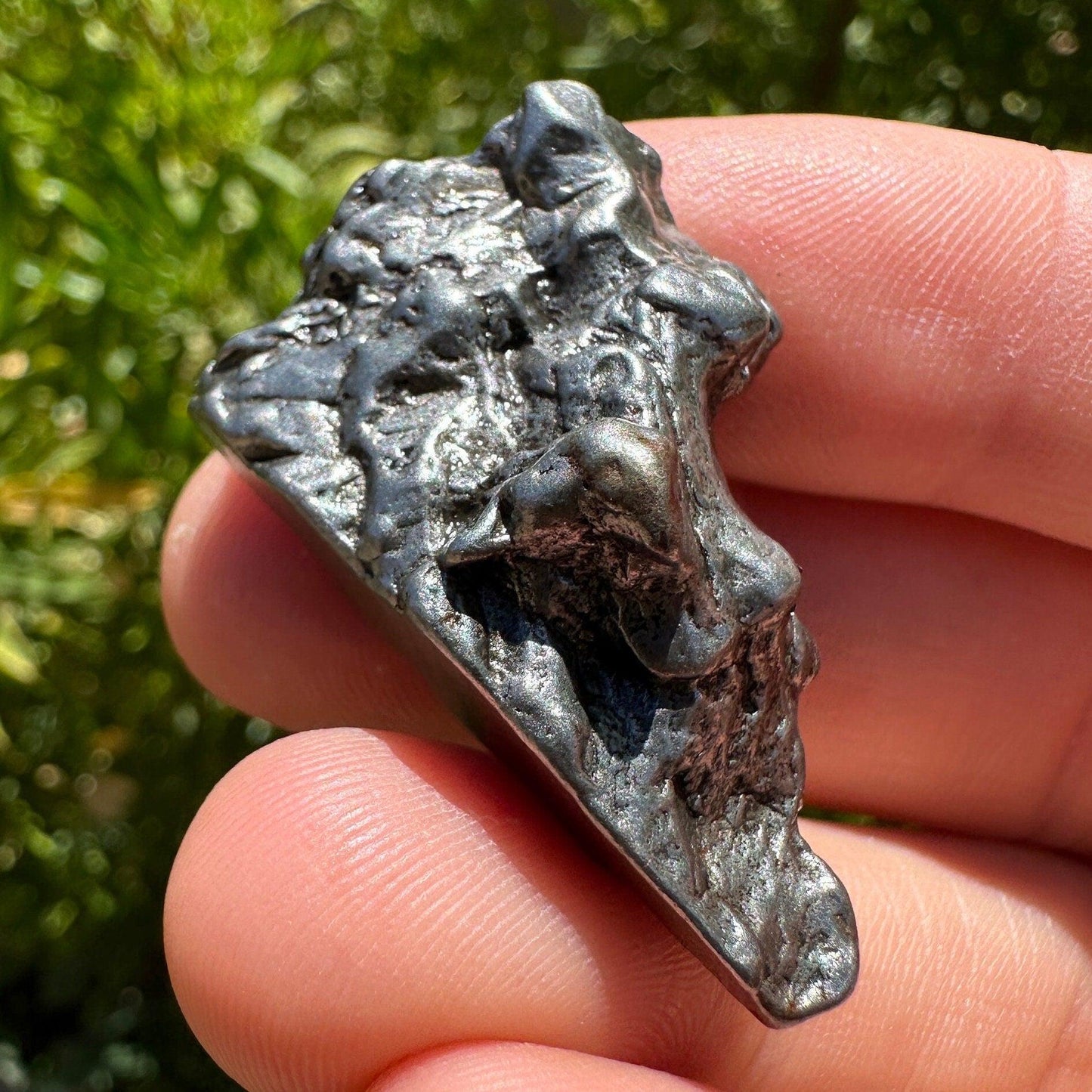 Beautiful Campo de Cielo Meteorite 31.89 grams, Authentic Meteorite, Iron Meteorite, Campo del Cielo, Space Gift, Space, COA, Astronomy Gift