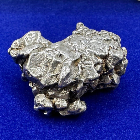 Rare Meteorite Specimen Campo del Cielo 25.48 grams, comes with a display case and stand, Astronomy Gift, Space Gift, Reiki