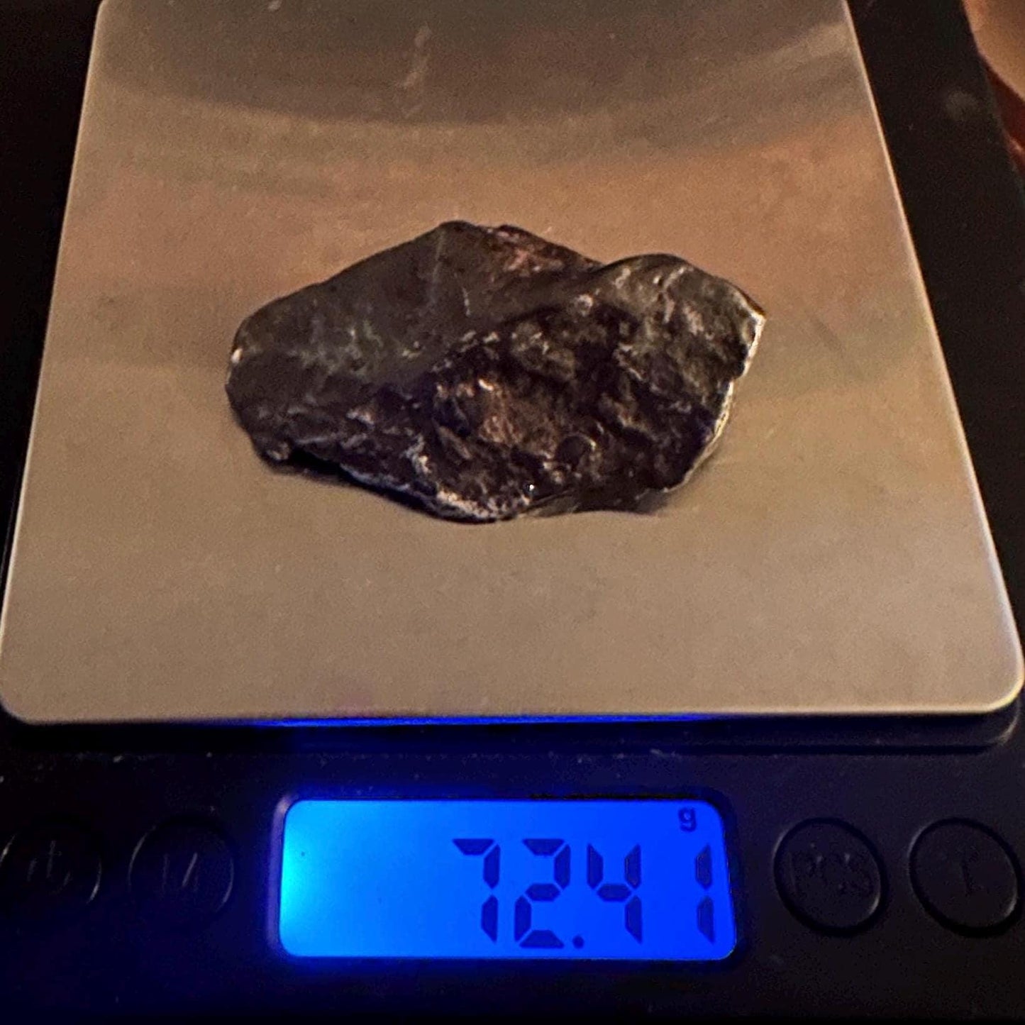 Rare and Unique Agoudal Meteorite Specimen,  grams, Iron Meteorite, Astronomy Gift, Space Gift, Meteorites, Iron Meteorite, 72.41 grams