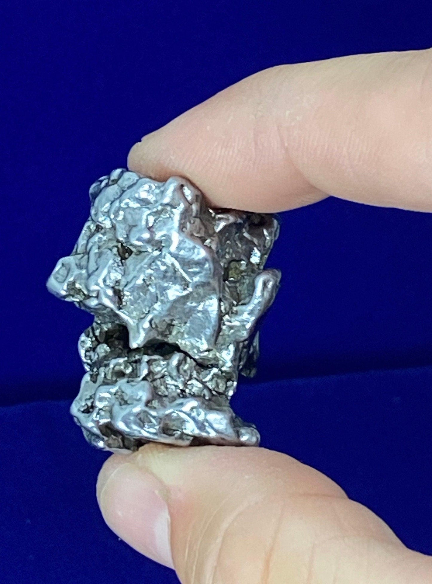 Meteorite Specimen Campo del Cielo 49.97 grams, comes with a display case and stand, The perfect gift