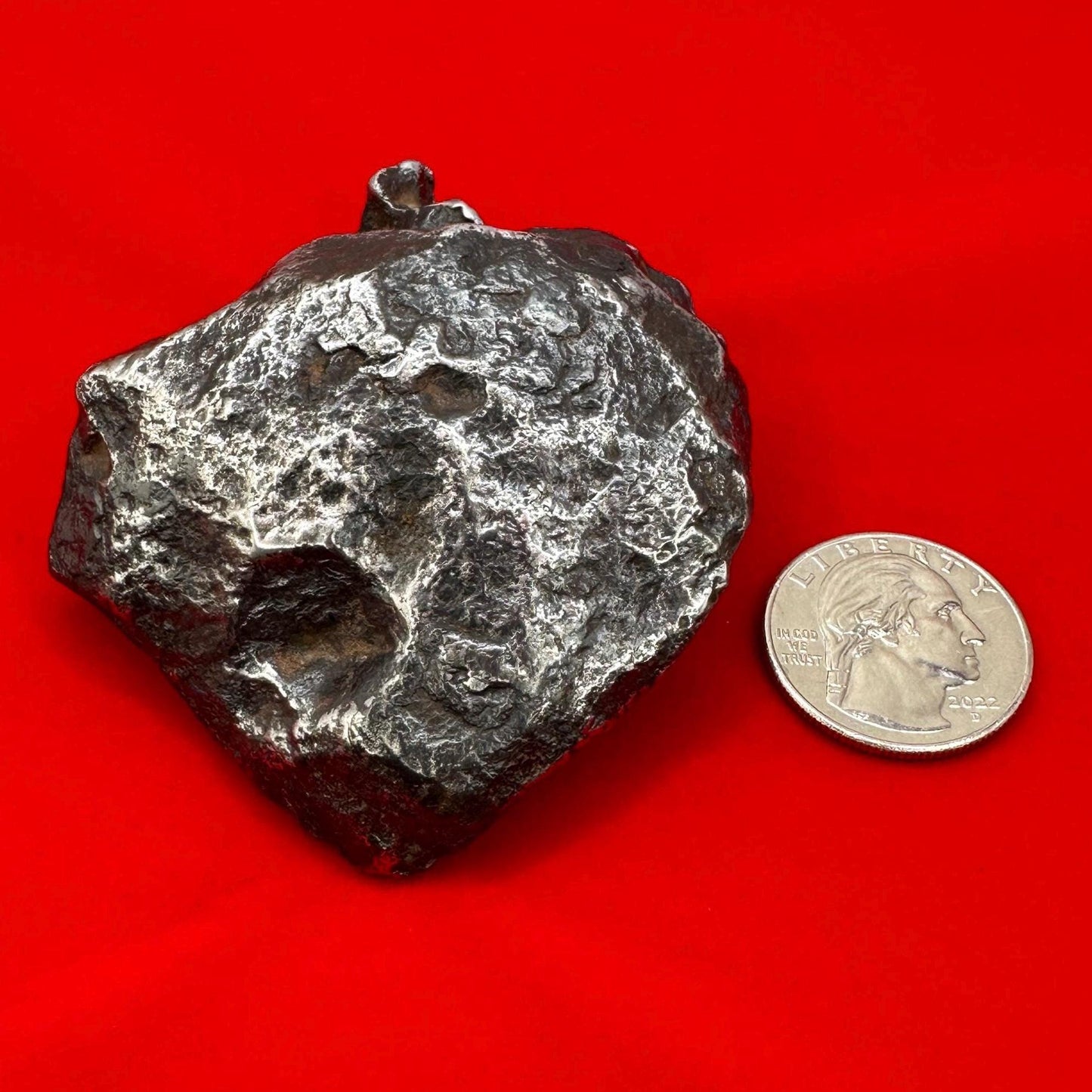 Canyon Diablo Meteorite Specimen, Arizona, 332.25 grams, Rare Meteorite, Iron Meteorite, Astronomy Gift, Space Gift, With COA, Meteorite