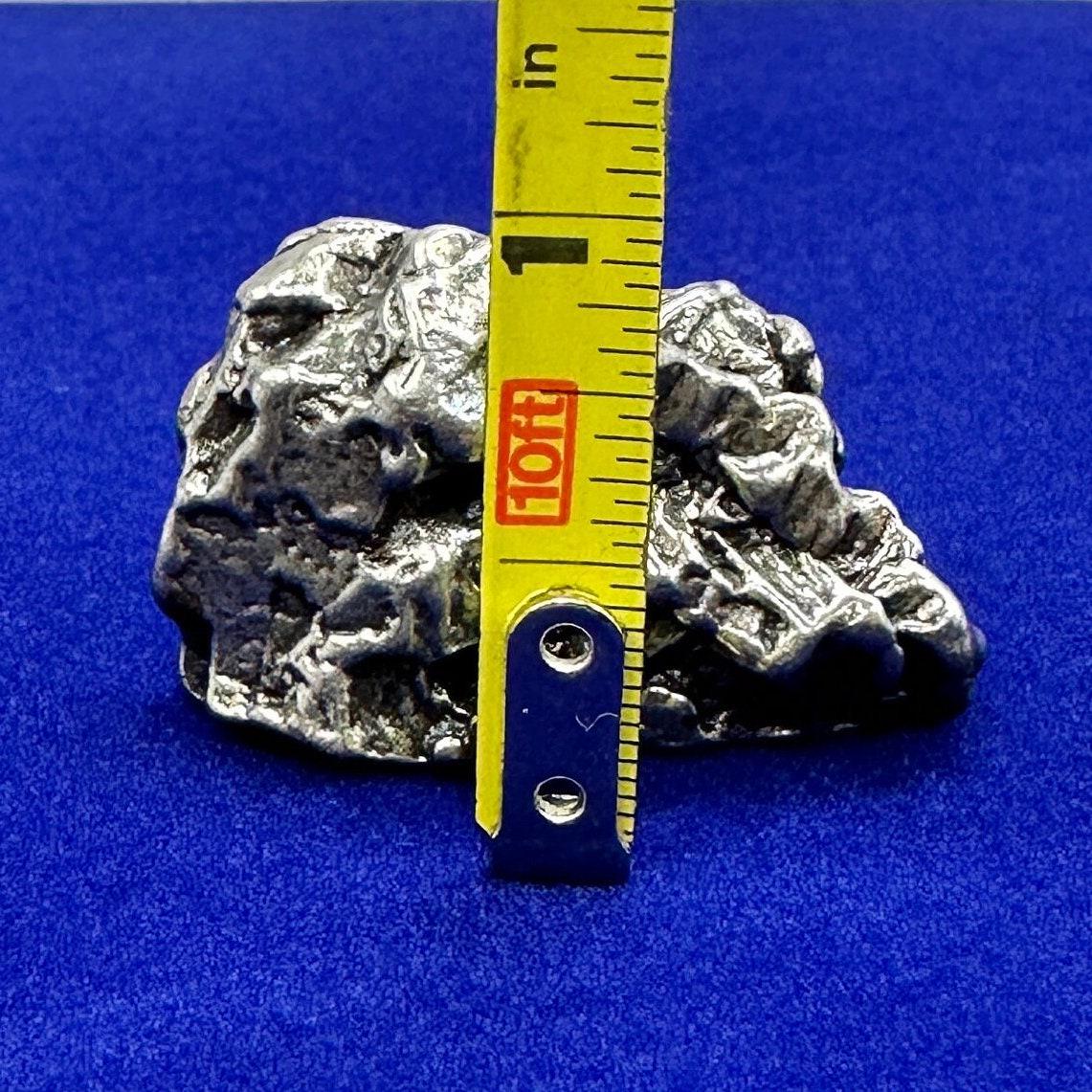 Beautiful Meteorite Specimen Campo del Cielo 31.78 grams, comes with a display case and velvet carrying bag, Astronomy Gift, Space Gift