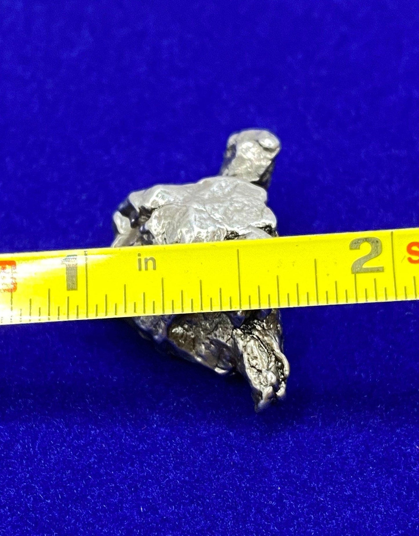 Beautiful Meteorite Specimen Campo del Cielo 17.10 grams, comes with a display case and velvet carrying bag, Astronomy Gift, Space Gift