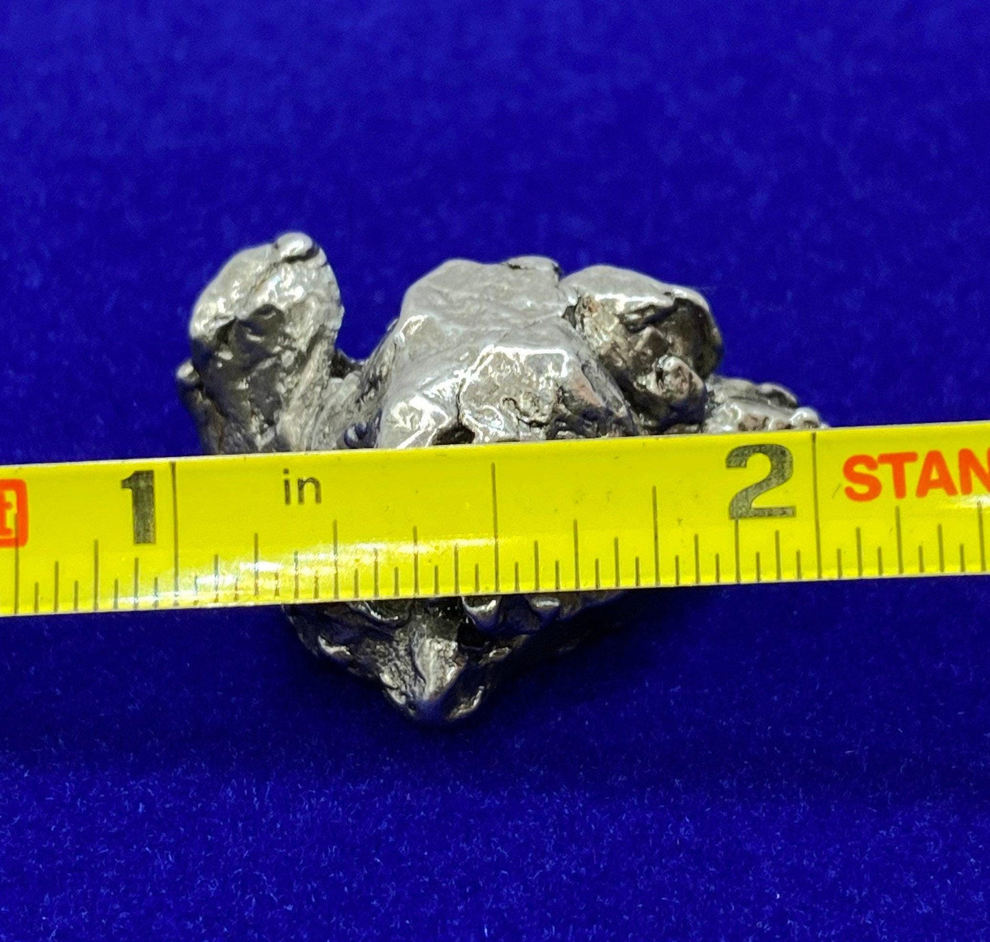 Beautiful Meteorite Specimen Campo del Cielo 17.10 grams, comes with a display case and velvet carrying bag, Astronomy Gift, Space Gift