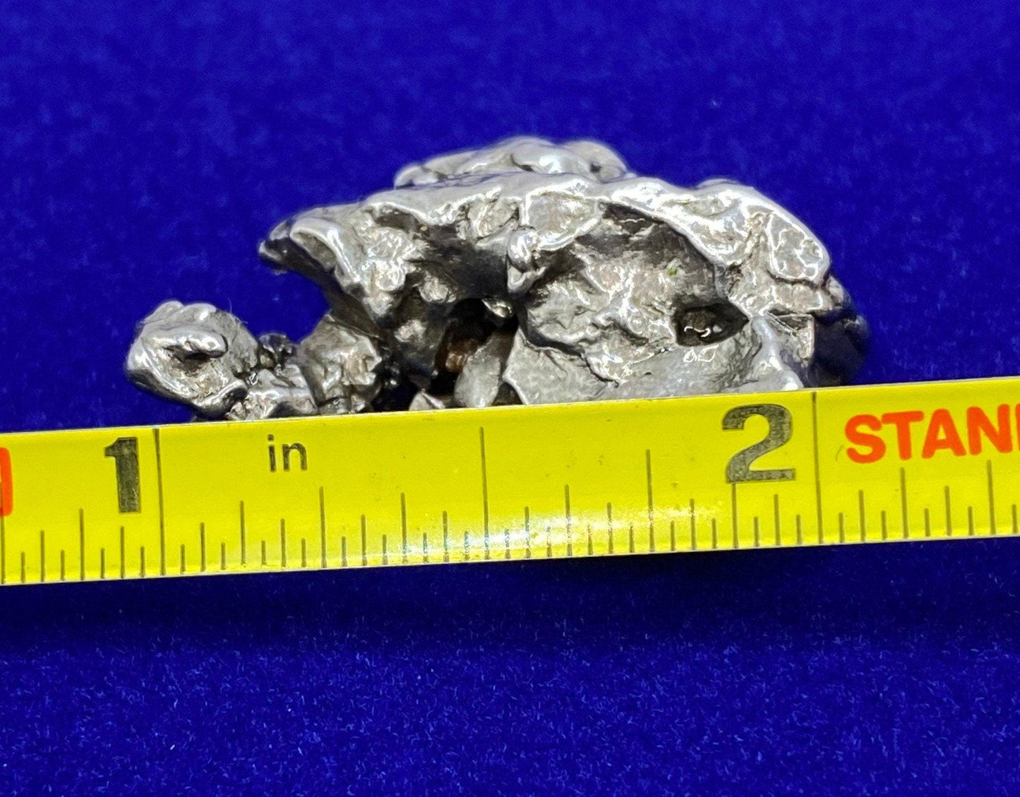 Beautiful Meteorite Specimen Campo del Cielo 14.93 grams, comes with a display case and velvet carrying bag, Astronomy Gift, Space Gift