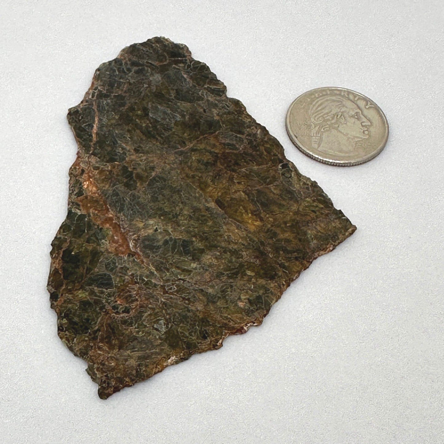 NWA 7831 Diogenite Meteorite Slice, HED Achondrite Meteorite, Diogenite, Astronomy Gift, Space Gift, Iron Meteorite, Space, 27.79 grams