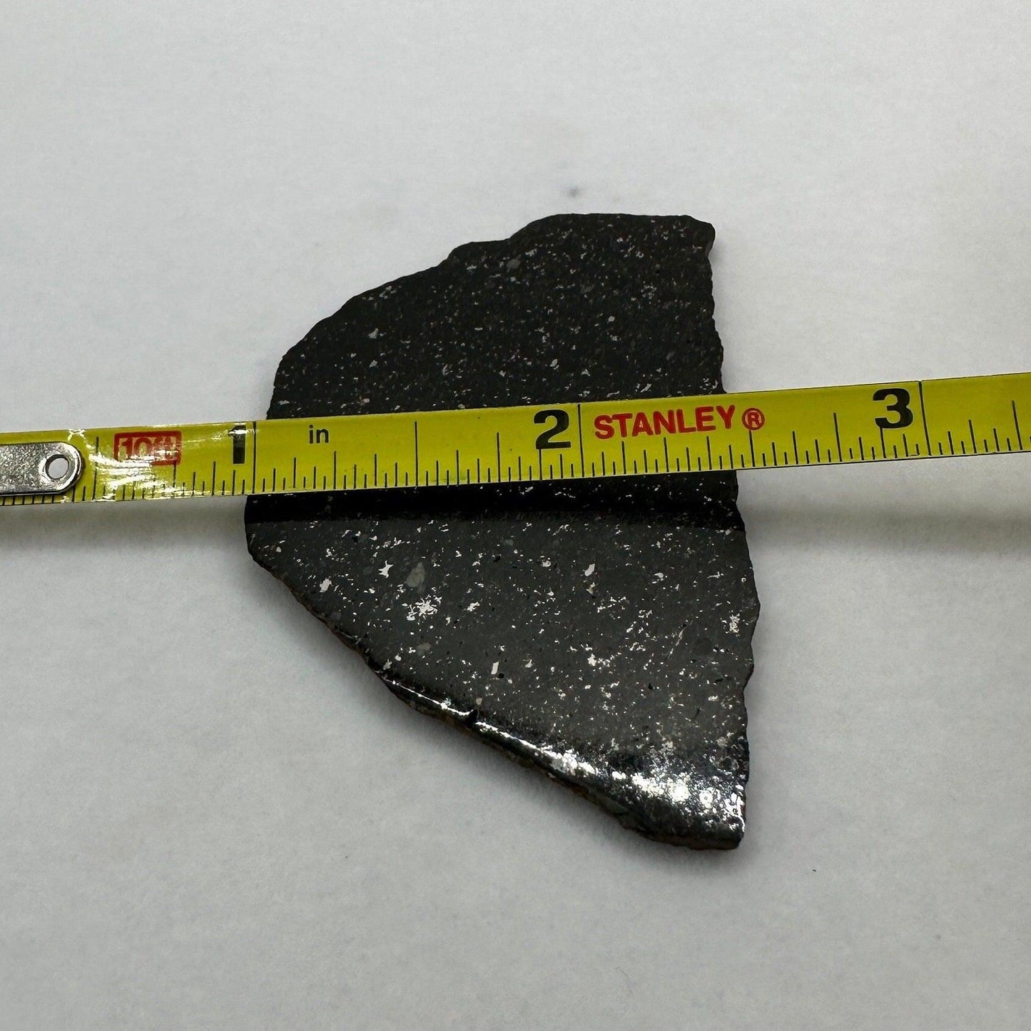 Tassedet 004 Meteorite Slice, Meteorite, Space Gift, Astronomy Gift, Tassedet, Authentic Meteorite, COA, 15.56 Grams