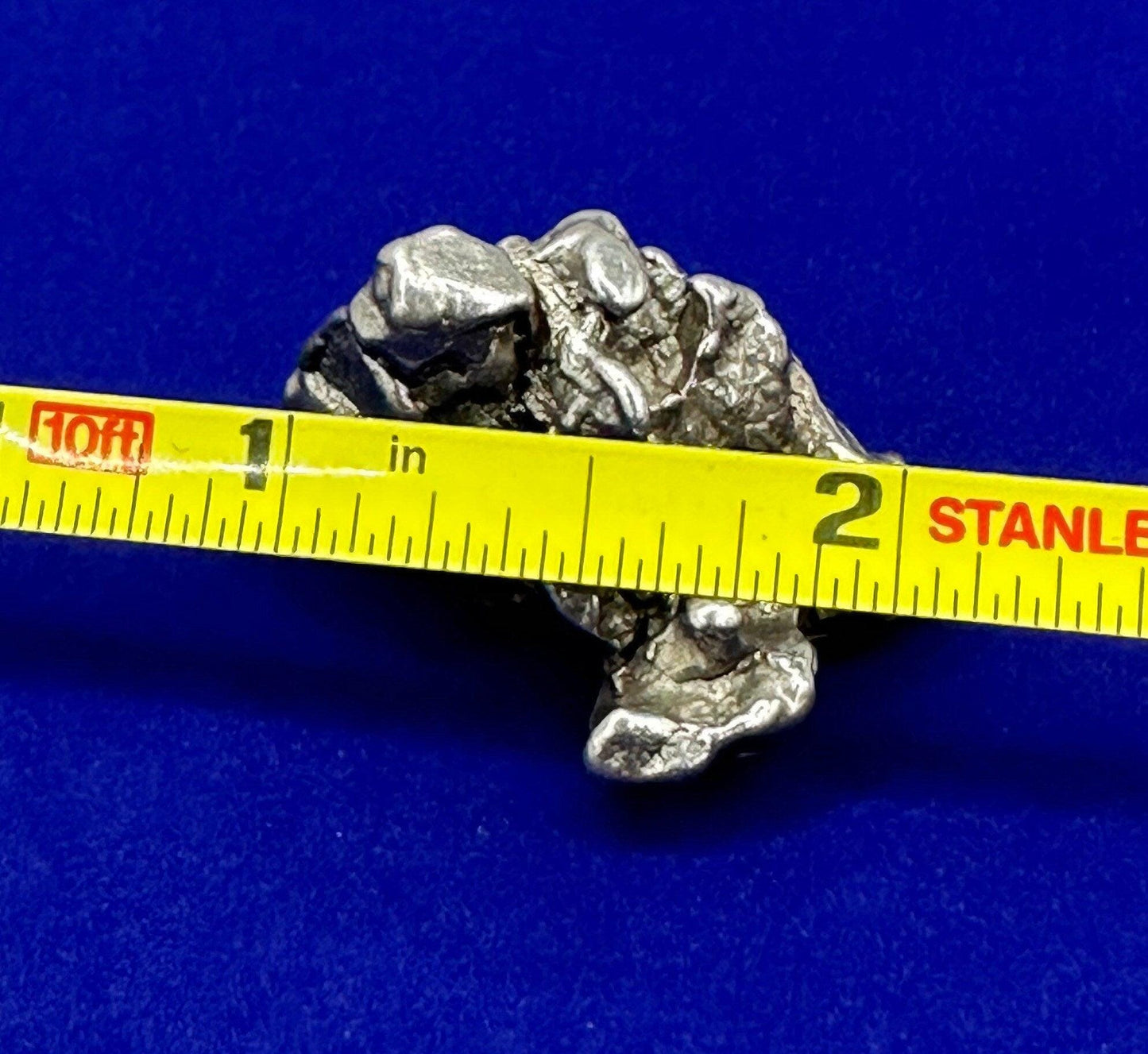 Meteorite Specimen Campo del Cielo 27.21 grams, comes with a display case and stand, Astronomy Gift, Space Gift, Reiki, Space