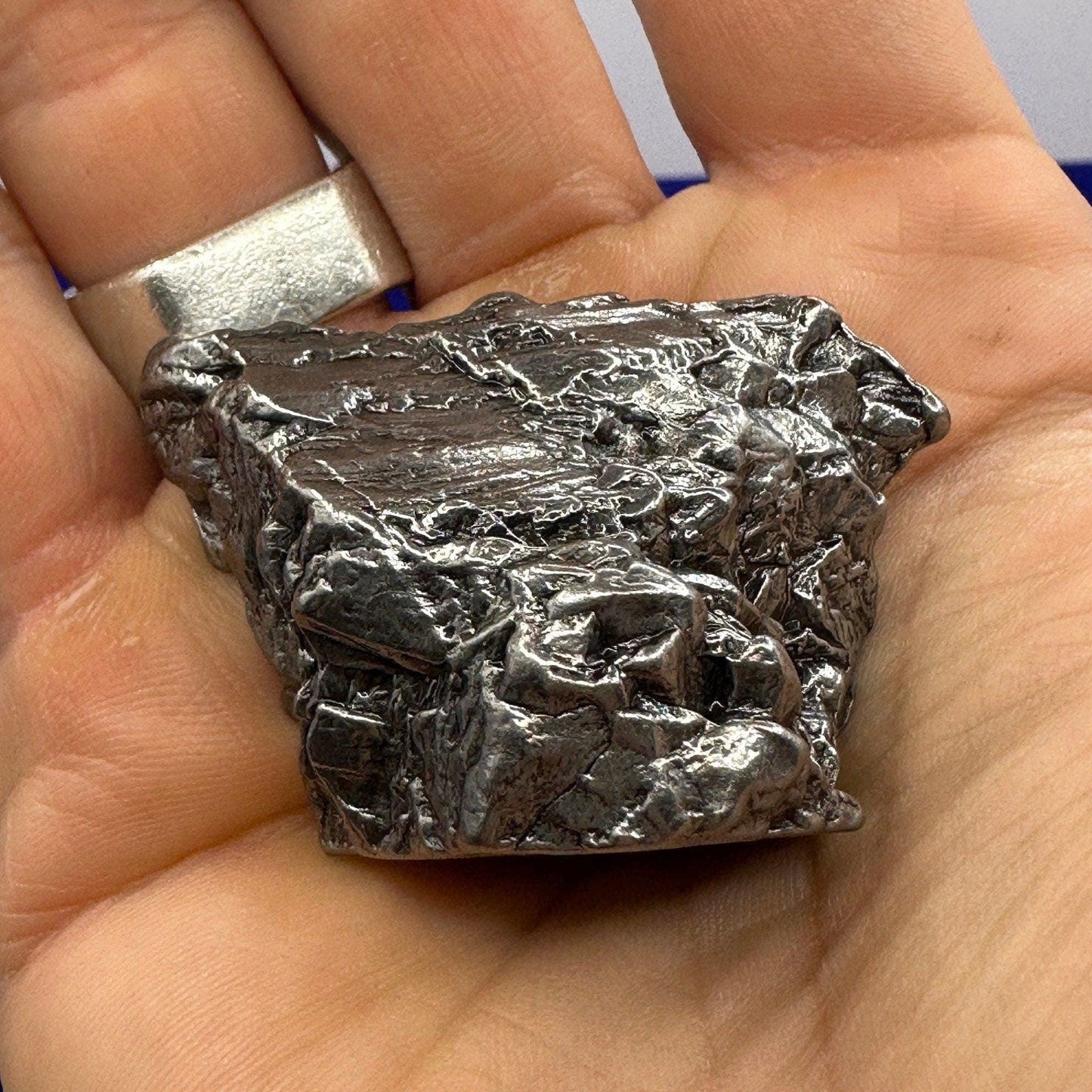 Meteorite Specimen Campo del Cielo 87.17 grams, Office Decor, Astronomy Gift, Space Gift, Iron Paperweight, COA, Iron Meteorite, Meteorite