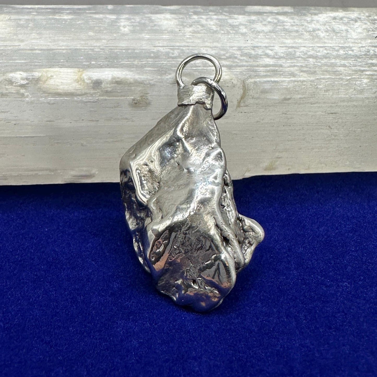 Beautiful Aletai Meteorite Pendant, 17.84 grams, Astronomy Gift, Authentic Meteorite, Meteorite Jewelry, Meteorite Pendant, COA, Space Gift