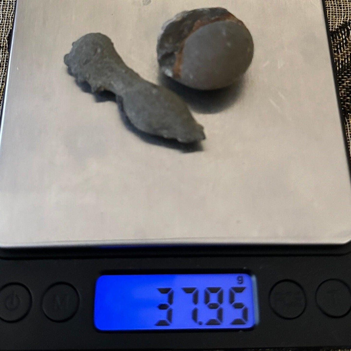 Rare and Unique Kansas Pop Rocks, Pair of Stones, Energy Balancer Stones, Kansas, Sacred Stones, Pop Rocks, Grounding Stones, 37.95 grams