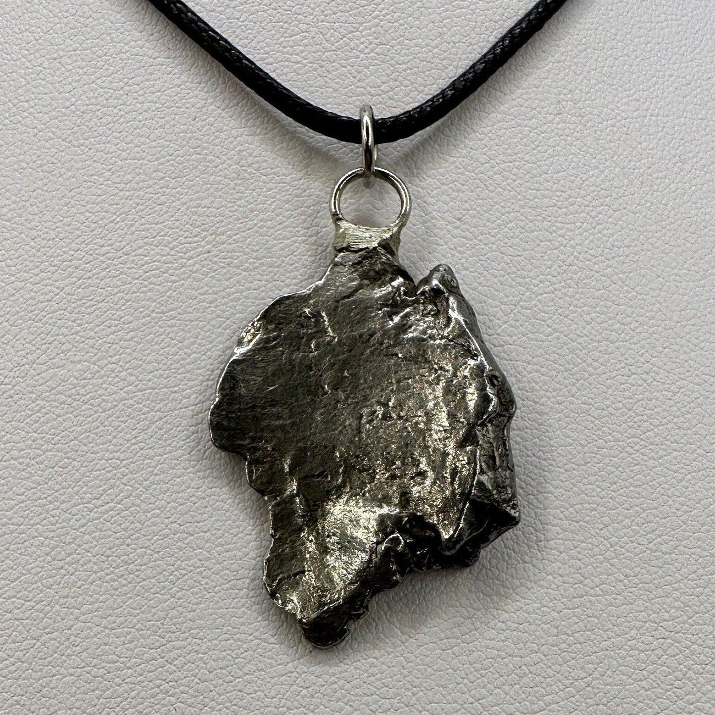 Beautiful Aletai Meteorite Pendant, 12.73 grams, Astronomy Gift, Authentic Meteorite, Meteorite Jewelry, Meteorite Pendant, COA, Space Gift