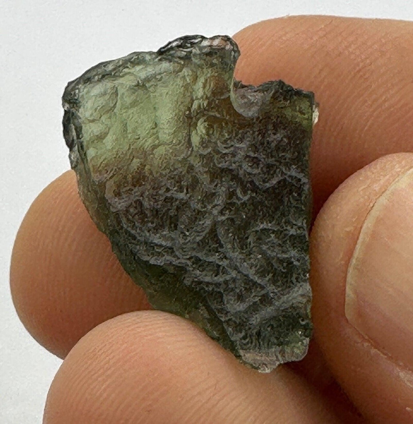 Moldavite Tektite Specimen, Authentic Moldavite, Transformation, Manifestation, Reiki, Authentic Moldavite Specimen, 2.78 grams|13.9 carats