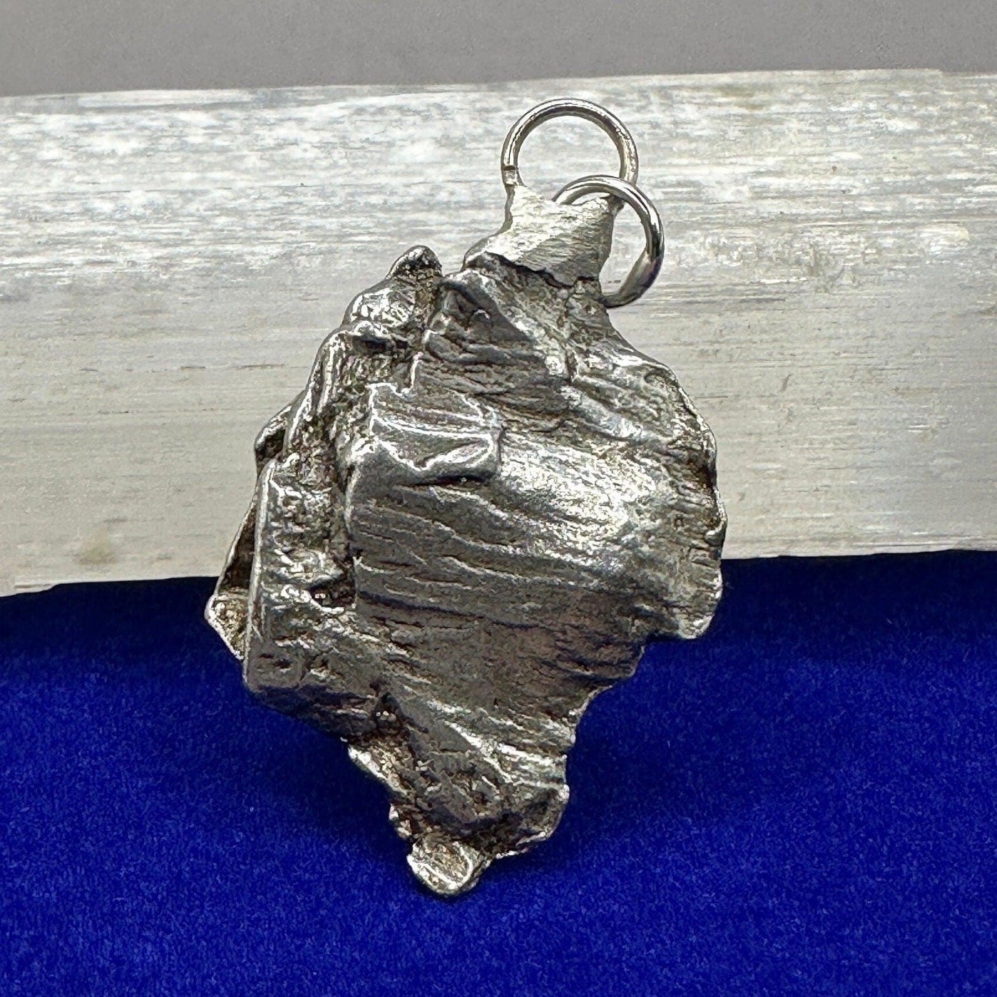 Beautiful Aletai Meteorite Pendant, 12.73 grams, Astronomy Gift, Authentic Meteorite, Meteorite Jewelry, Meteorite Pendant, COA, Space Gift