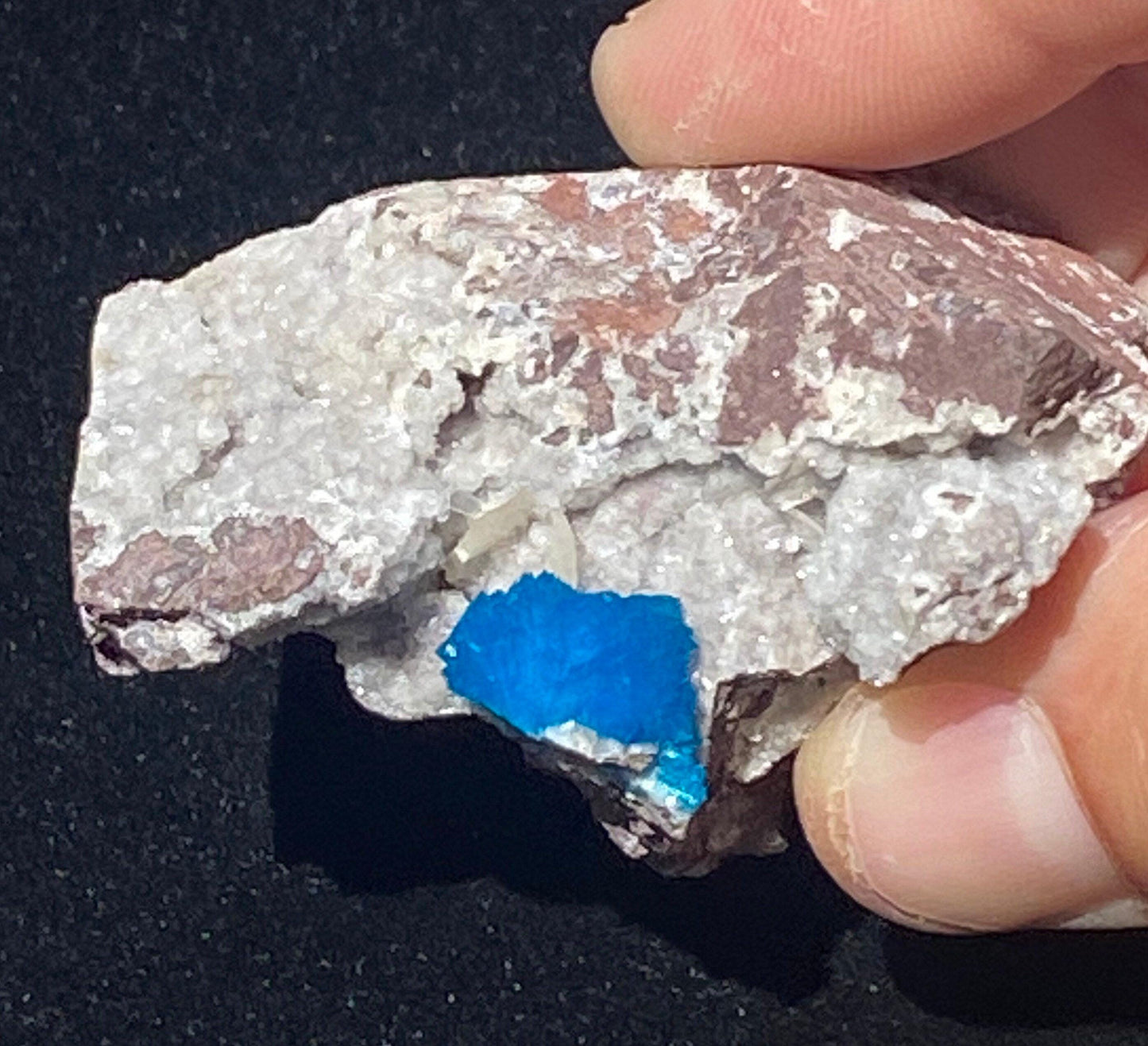 Beautiful Rare Pentagonite Specimen on Stilbite Matrix, Canvansite, Rare Crystal, Third Eye, 47.55 grams