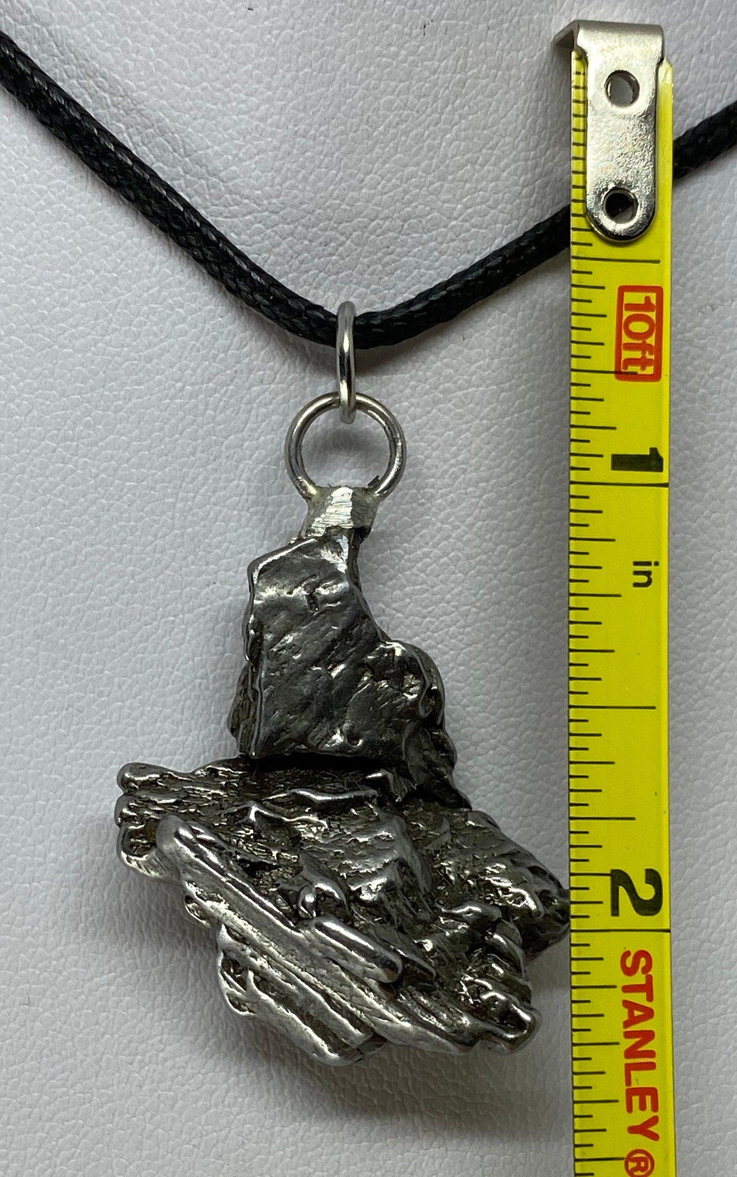 Meteorite Campo del Cielo Pendant 22.43 grams, Beautiful and unique meteorite formation, a gift from the cosmos