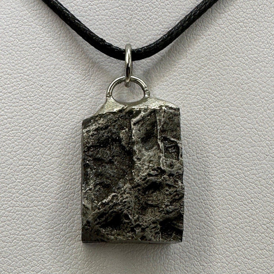 Meteorite Pendant Muonionalusta 14.20 grams, Sweden, Genuine Meteorite, Astronomy Gift, Energy Work, Space Gift, Iron Meteorites