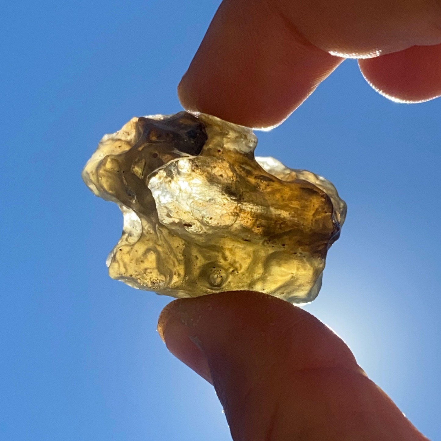 Rare Green Libyan Desert Glass, Libyan Gold Tektite, Golden Moldavite, Manifestation Talisman, Astronomy Gift, Space Gift, 15.52 grams