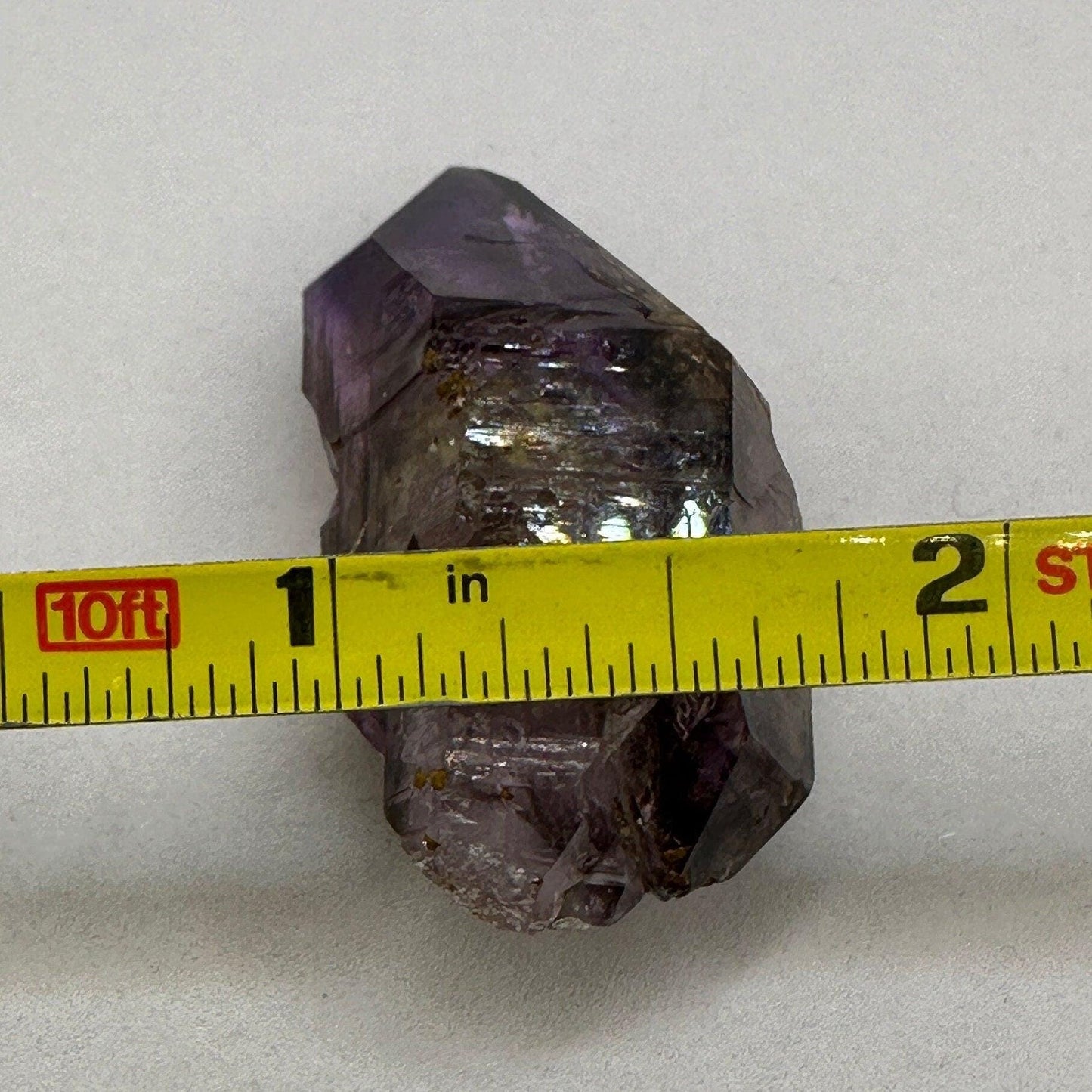 Shangaan Amethyst Scepter Crystal, Twin Quartz, Amethyst Scepter, Zimbabwe, Reiki Healing, 17.14 Grams