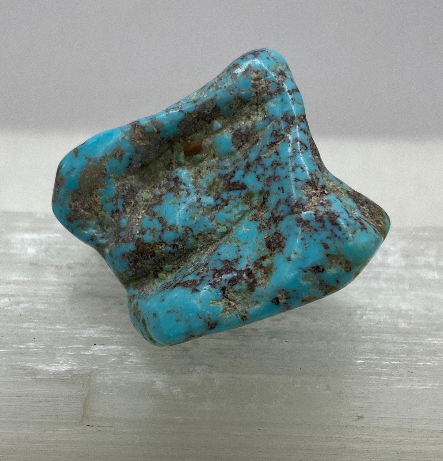 Beautiful High Quality Kingman Turquoise, Nugget, Ithaca Peak, Rock Collection, Reiki, Arizona, Arizona Turquoise, 12.07 grams|60.35 carats