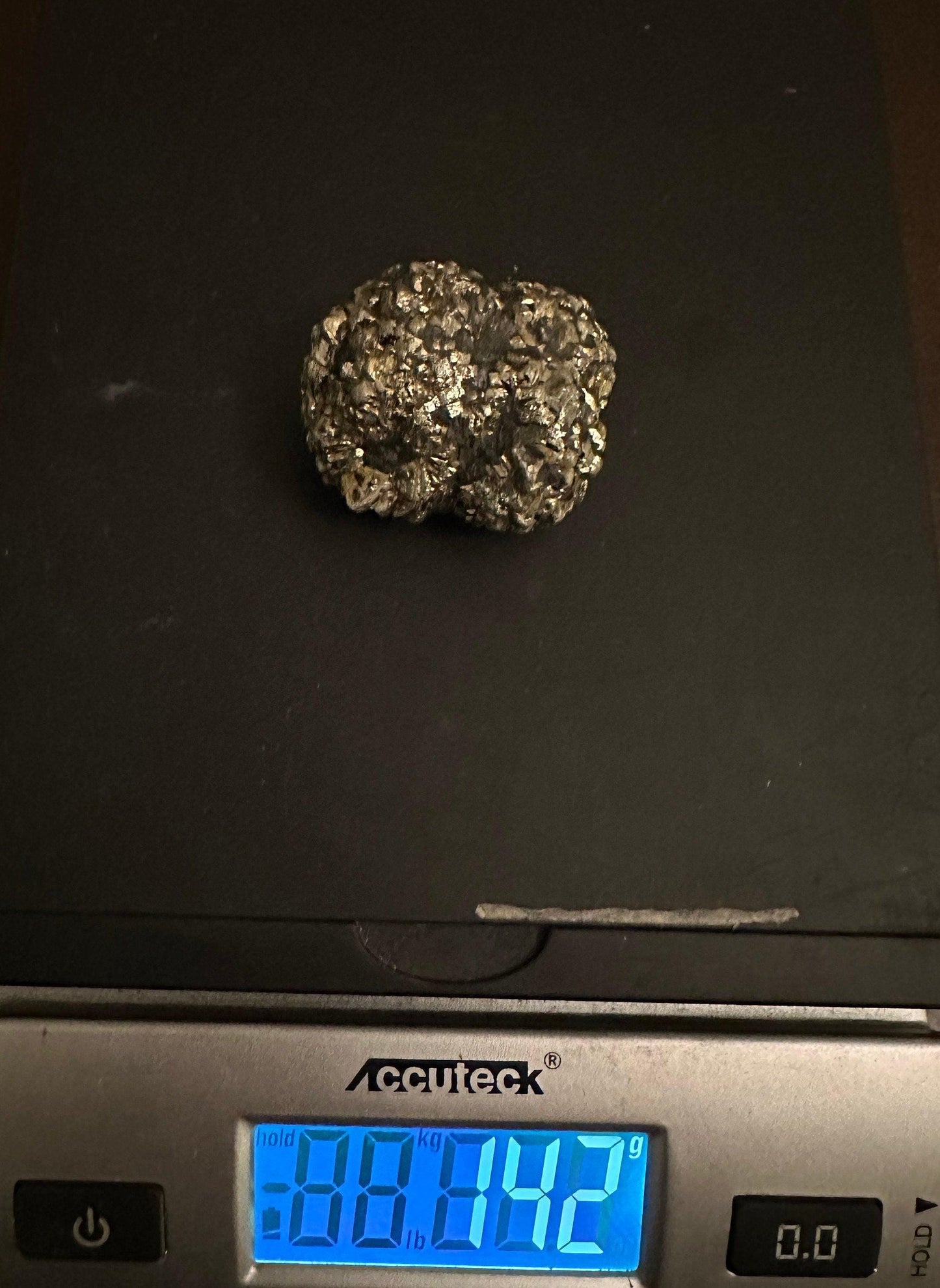 Golden Prophecy Stone, New Find!, Marcasite Nodule, Crystal of Protection, Pyrite, Reiki, Rock Collection, Transformation, 142 grams