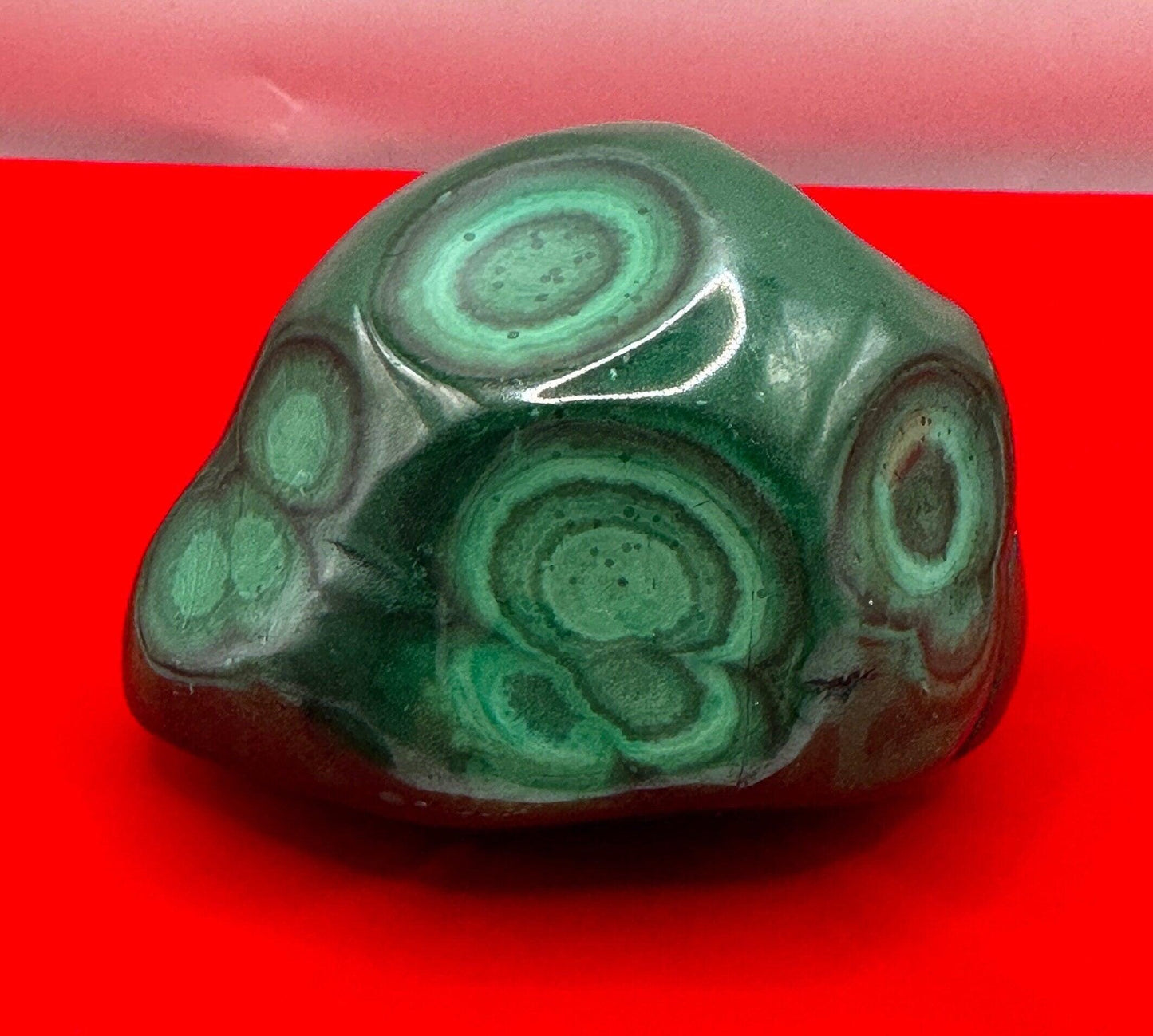 Polished Malachite Formation, Malachite Paperweight, Malachite Centerpiece, Heart Chakra, Excellent Quality, Protection, 620 grams