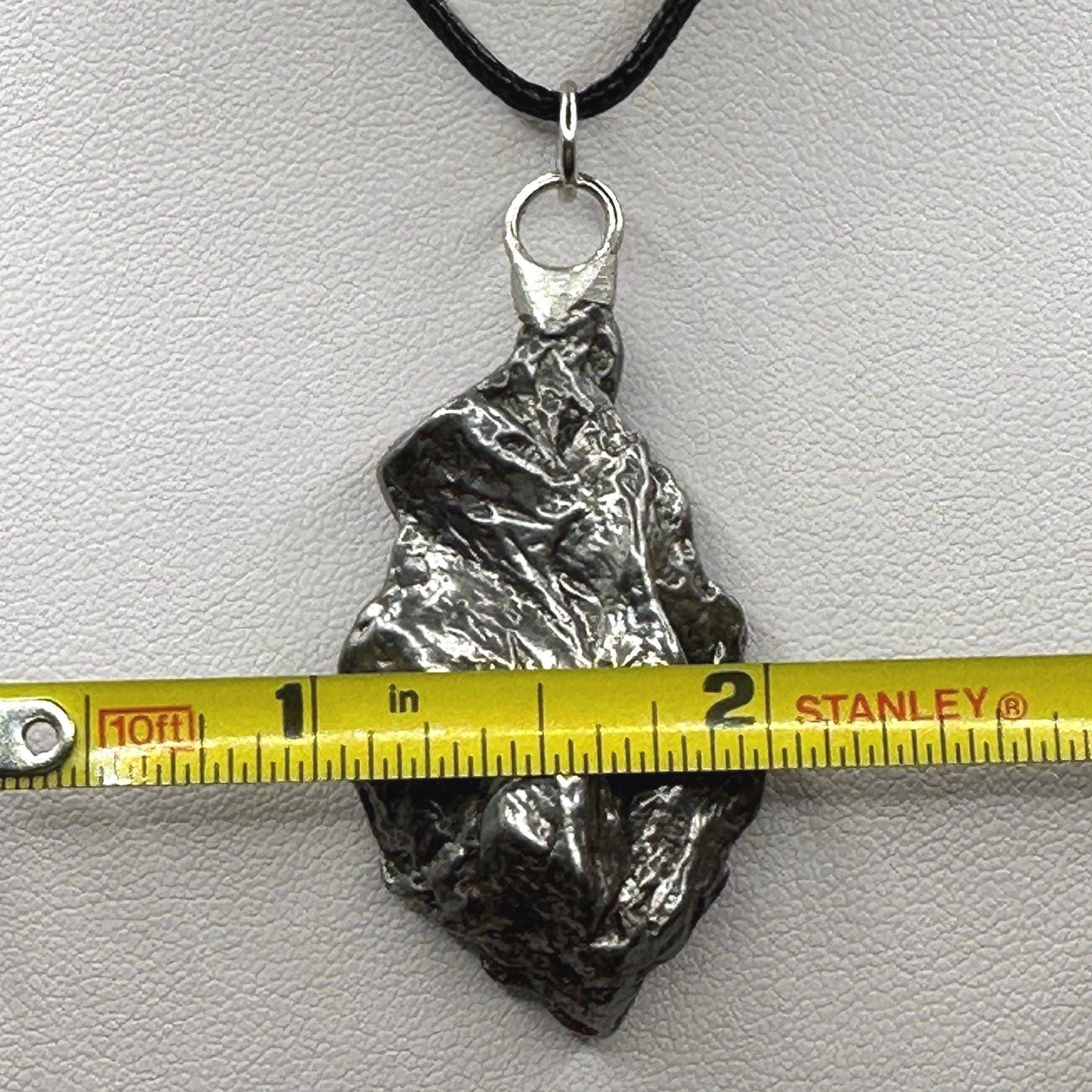 Beautiful Meteorite Campo del Cielo Pendant 32.20 Grams, Astronomy Gift, Authentic Meteorite, Meteorite Jewelry, Meteorite Pendant, COA