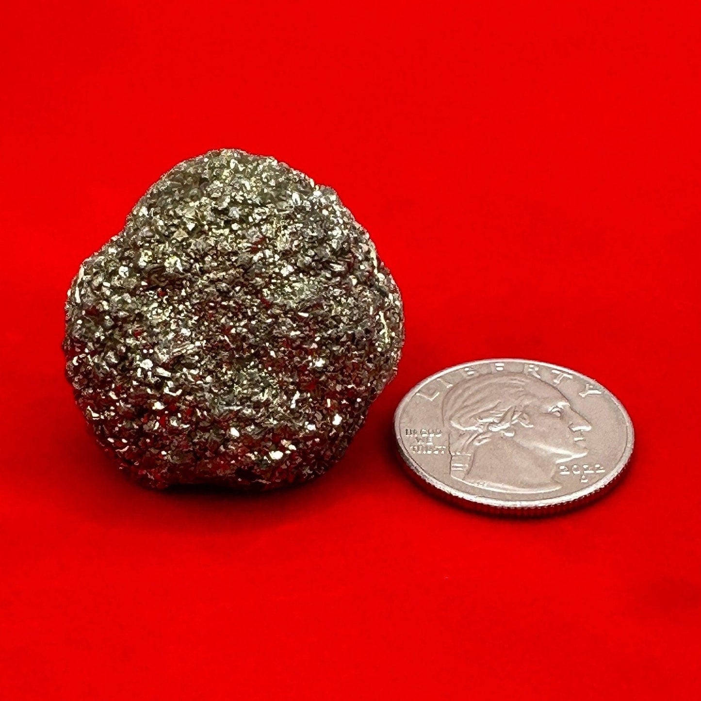 Golden Prophecy Stone, Rare and Unique, Marcasite Nodule, Crystal of Protection, Pyrite, Reiki, Rock Collection, Transformation, 64.49 grams