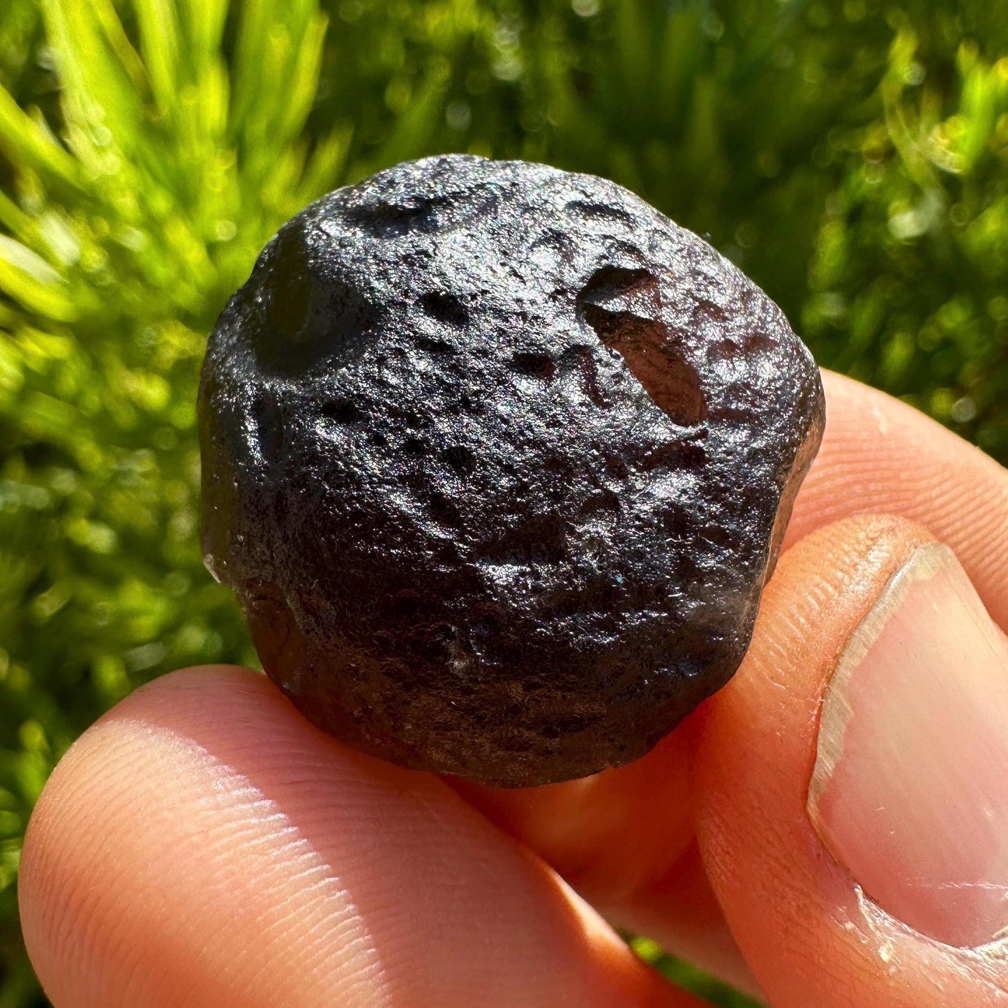 Colombianite Specimen, Beautiful and Translucent, Shamanic, Tektite, Pseudotektite, Obsidian, Healing Energy, Metaphysical, 11.25 grams