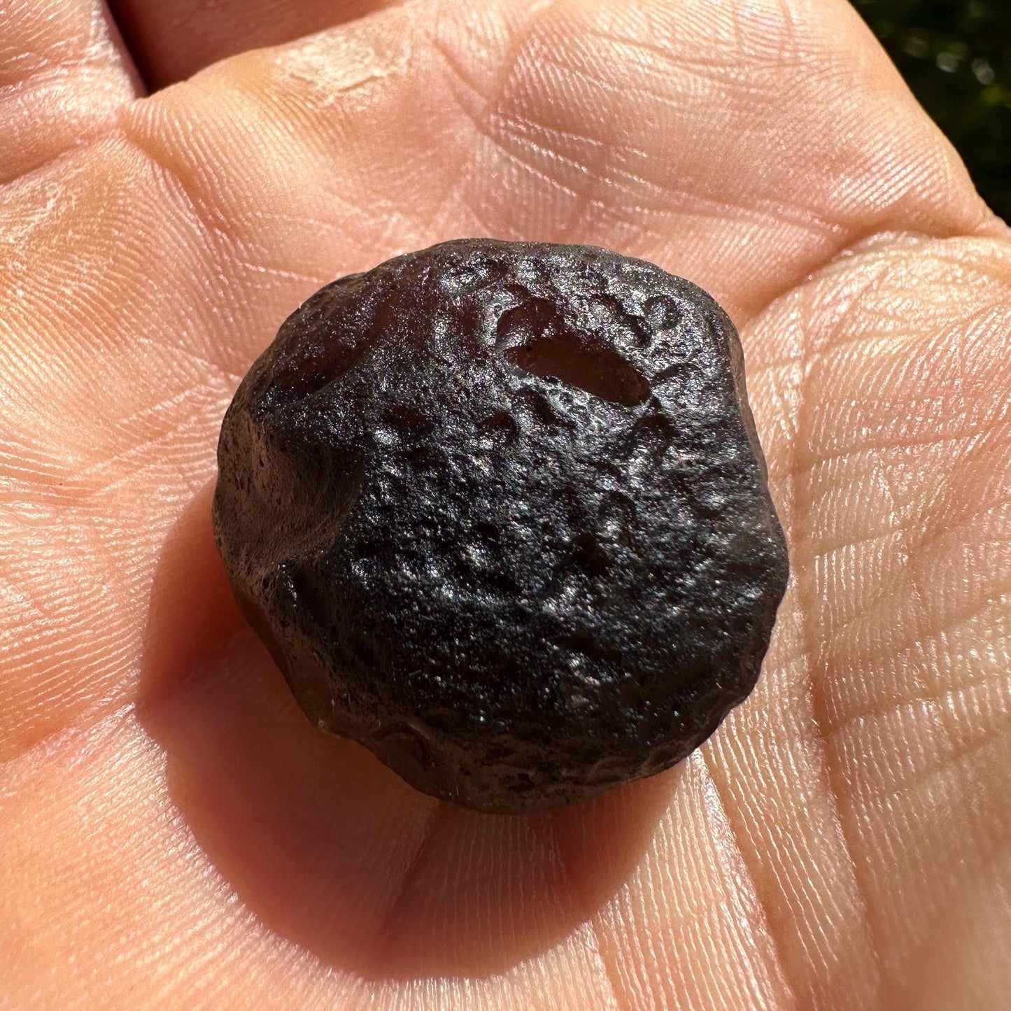 Colombianite Specimen, Beautiful and Translucent, Shamanic, Tektite, Pseudotektite, Obsidian, Healing Energy, Metaphysical, 11.25 grams