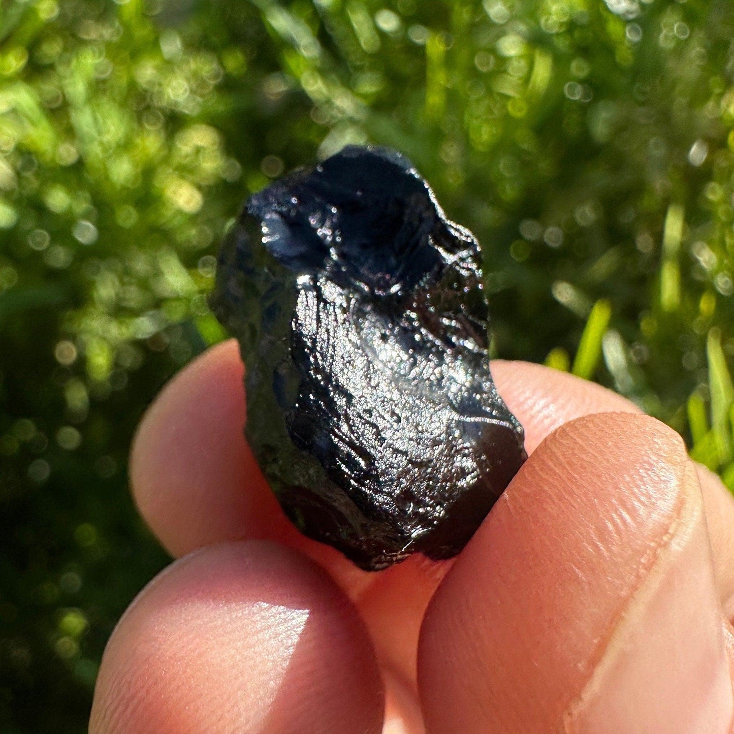 Beautiful Tektite, Indonesia, Indochinite Tektite, Rock Impactite, Energy Work, Reiki, 3.86 grams, Astronomy Gift, Tektite, Space Gift