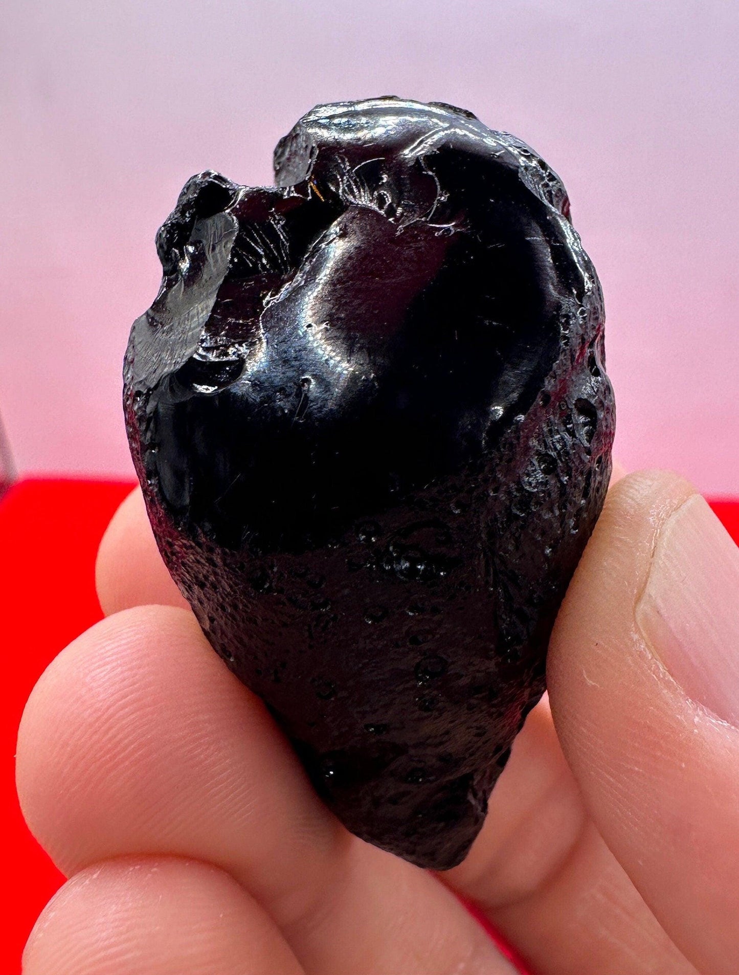 Beautiful Rizalite Tektite, Bicol, Rare Tektite, Indochinite Tektite, Rock Impactite, Reiki, Philippines, 34.49 grams, Astronomy Gift