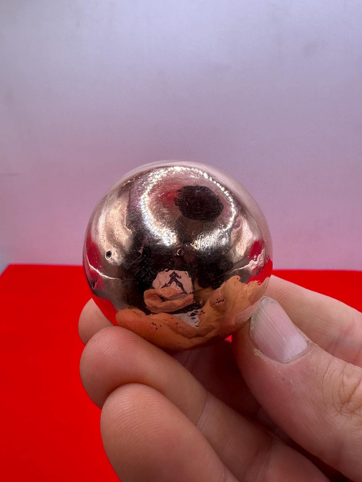 Copper Ball, Copper Sphere, Michigan Copper, High Quality, Copper Gift, Keweenaw Copper, Arthritis, Michigan Gift, Copper, 10.3 Ounces