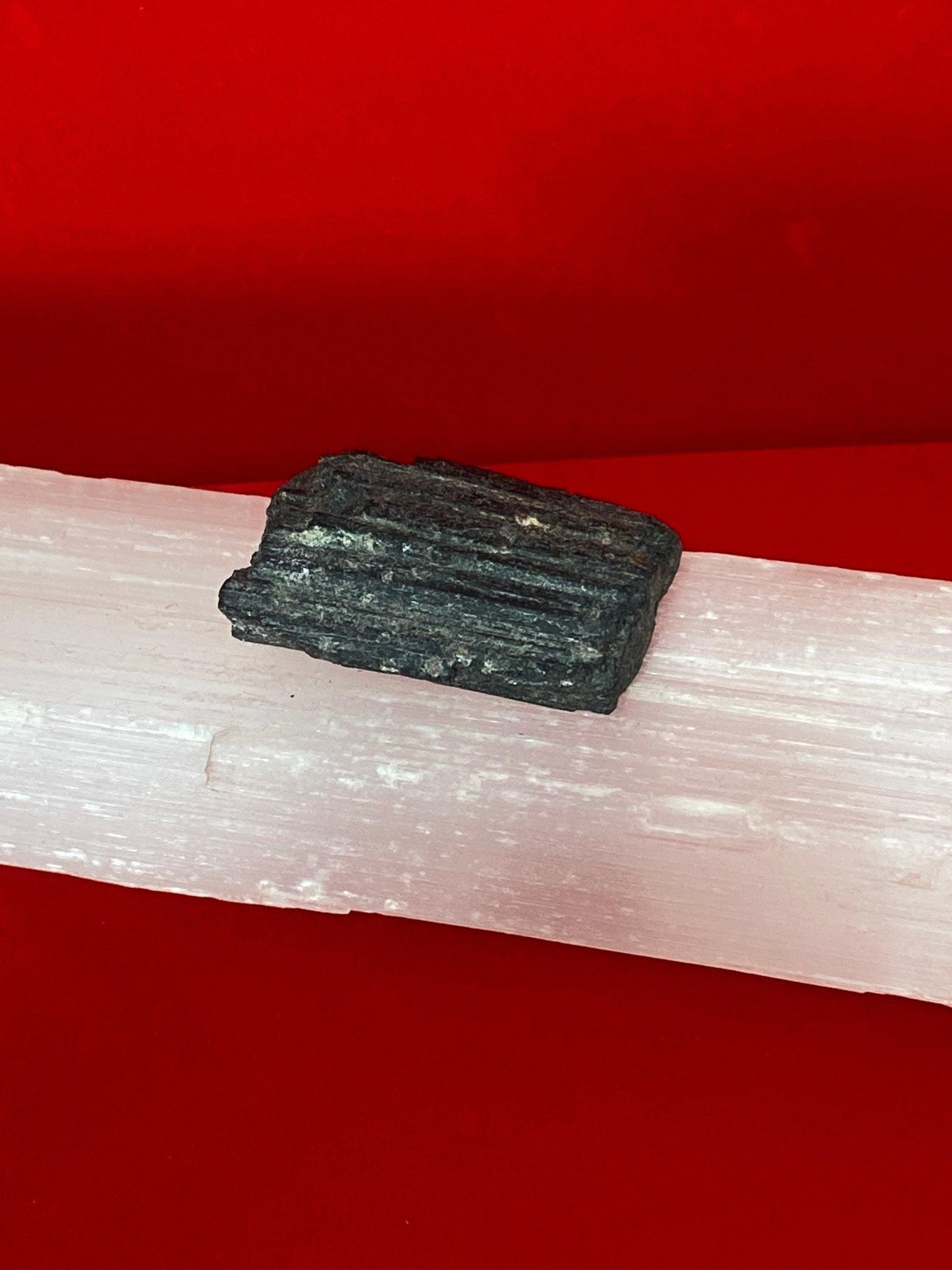 Beautiful High Quality Nigerian Black Tourmaline uncut natural stone, Psychic Protection, Rock Collection, 14.94 grams