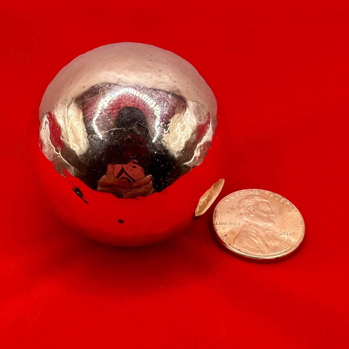 Copper Ball, Copper Sphere, Michigan Copper, High Quality, Copper Gift, Keweenaw Copper, Arthritis, Michigan Gift, Copper, 10.3 Ounces