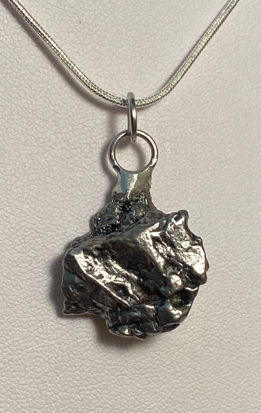 Meteorite Pendant Campo del Cielo 12.88 grams, genuine meteorite, A unique and perfect gift for yourself or loved one