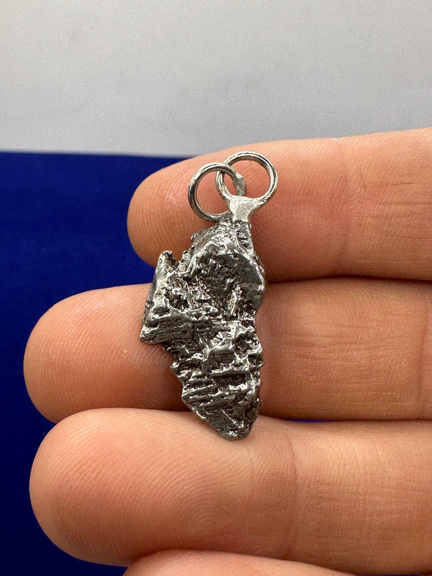 Beautiful Aletai Meteorite Pendant, 5.26 grams, Astronomy Gift, Authentic Meteorite, Meteorite Jewelry, Meteorite Pendant, COA, Space Gift