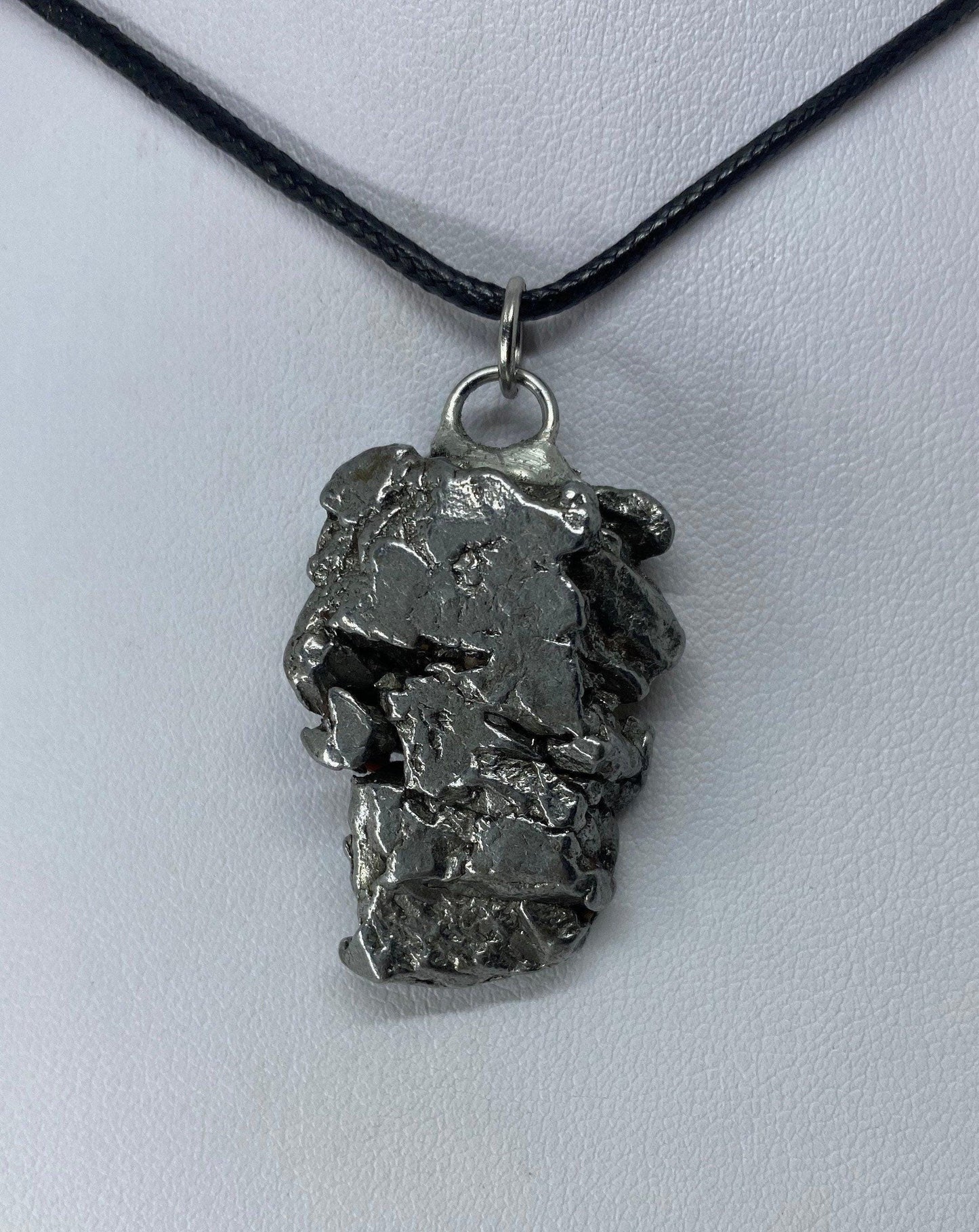 Meteorite Campo del Cielo Pendant 26.40 grams, Beautiful and unique meteorite formation, a gift from the cosmos