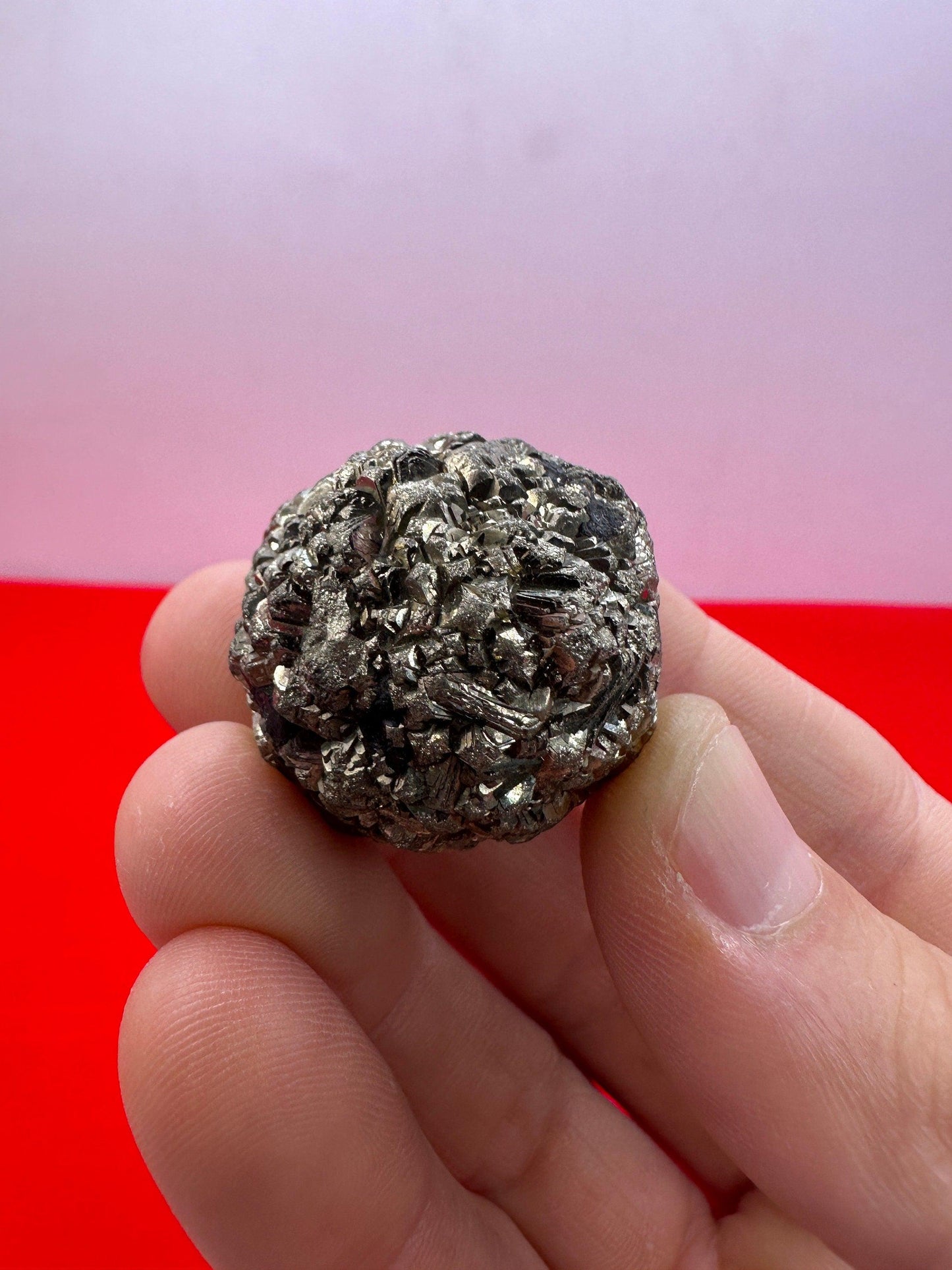 Golden Prophecy Stone, Rare and Unique, Marcasite Nodule, Crystal of Protection, Pyrite, Reiki, Rock Collection, Transformation, 52.58 grams