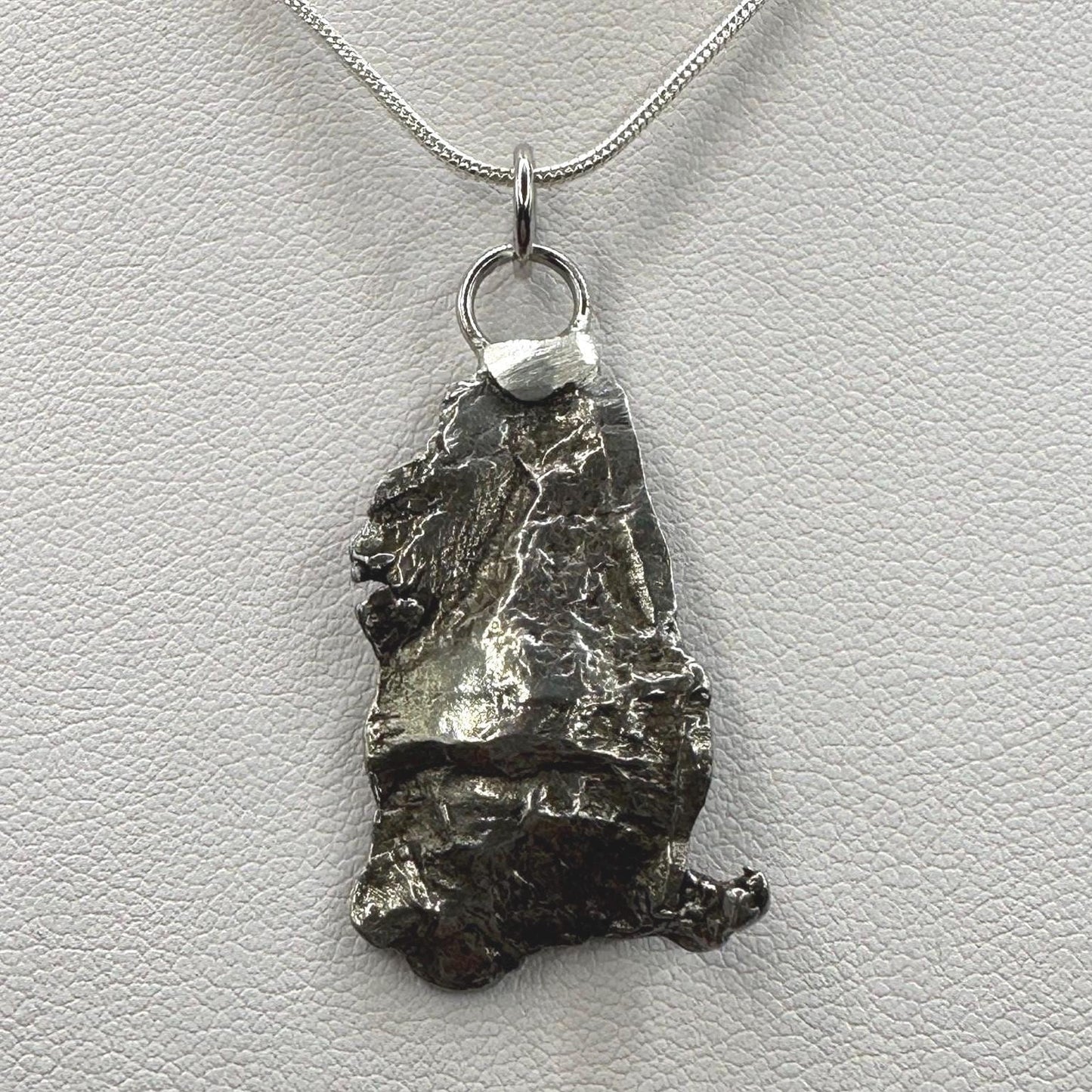 Beautiful Aletai Meteorite Pendant, 7.59 grams, Astronomy Gift, Authentic Meteorite, Meteorite Jewelry, Meteorite Pendant, COA