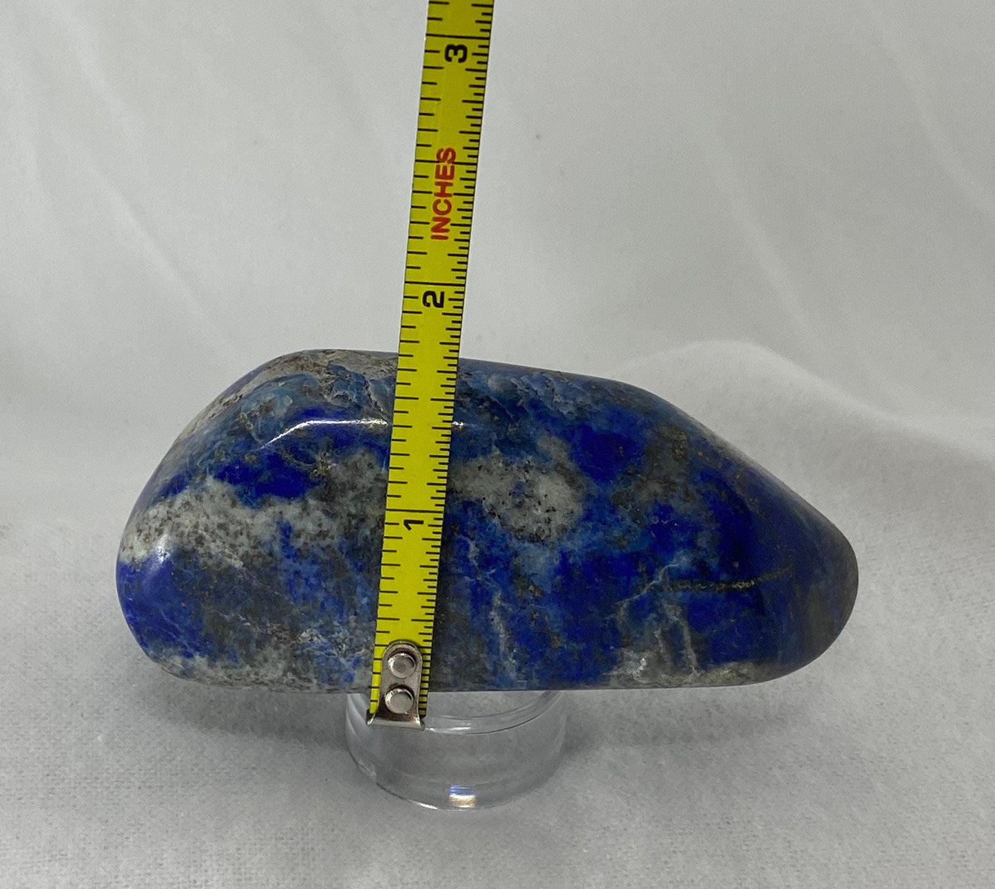 Beautiful High Quality Lapis Lazuli tumbled stone, The perfect addition to any rock collection, 134 grams