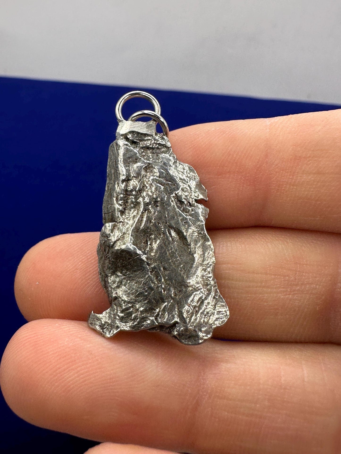 Beautiful Aletai Meteorite Pendant, 7.59 grams, Astronomy Gift, Authentic Meteorite, Meteorite Jewelry, Meteorite Pendant, COA