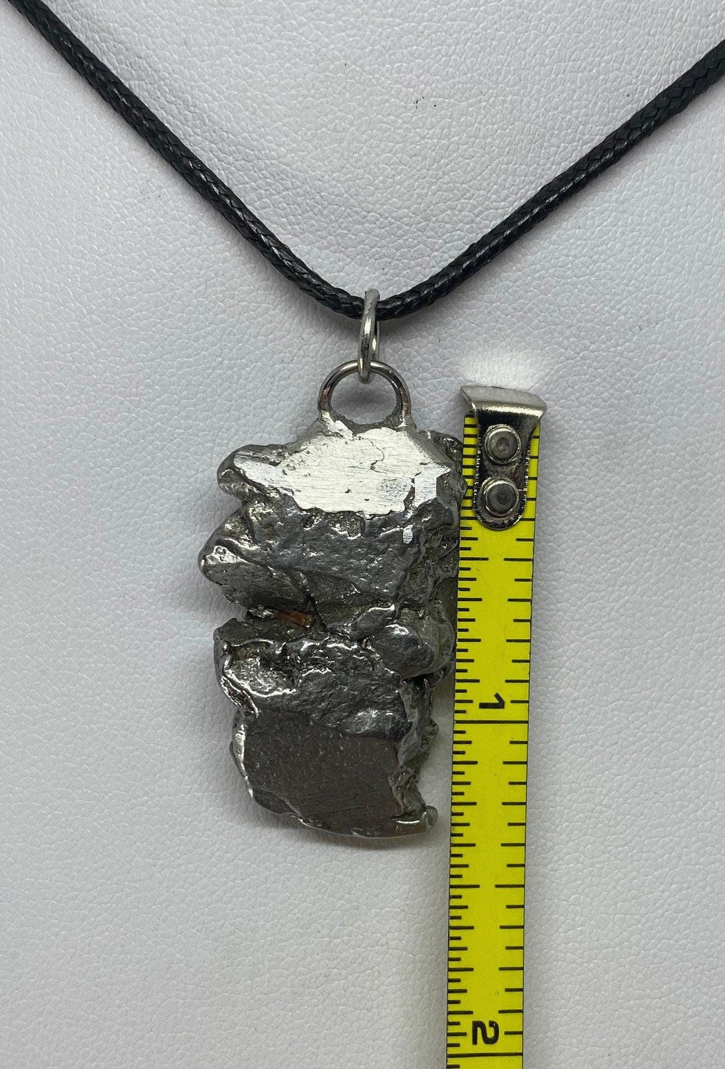 Meteorite Campo del Cielo Pendant 26.40 grams, Beautiful and unique meteorite formation, a gift from the cosmos