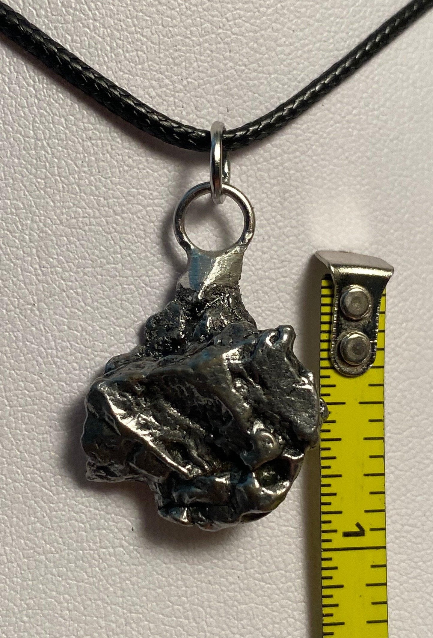 Meteorite Pendant Campo del Cielo 12.88 grams, genuine meteorite, A unique and perfect gift for yourself or loved one