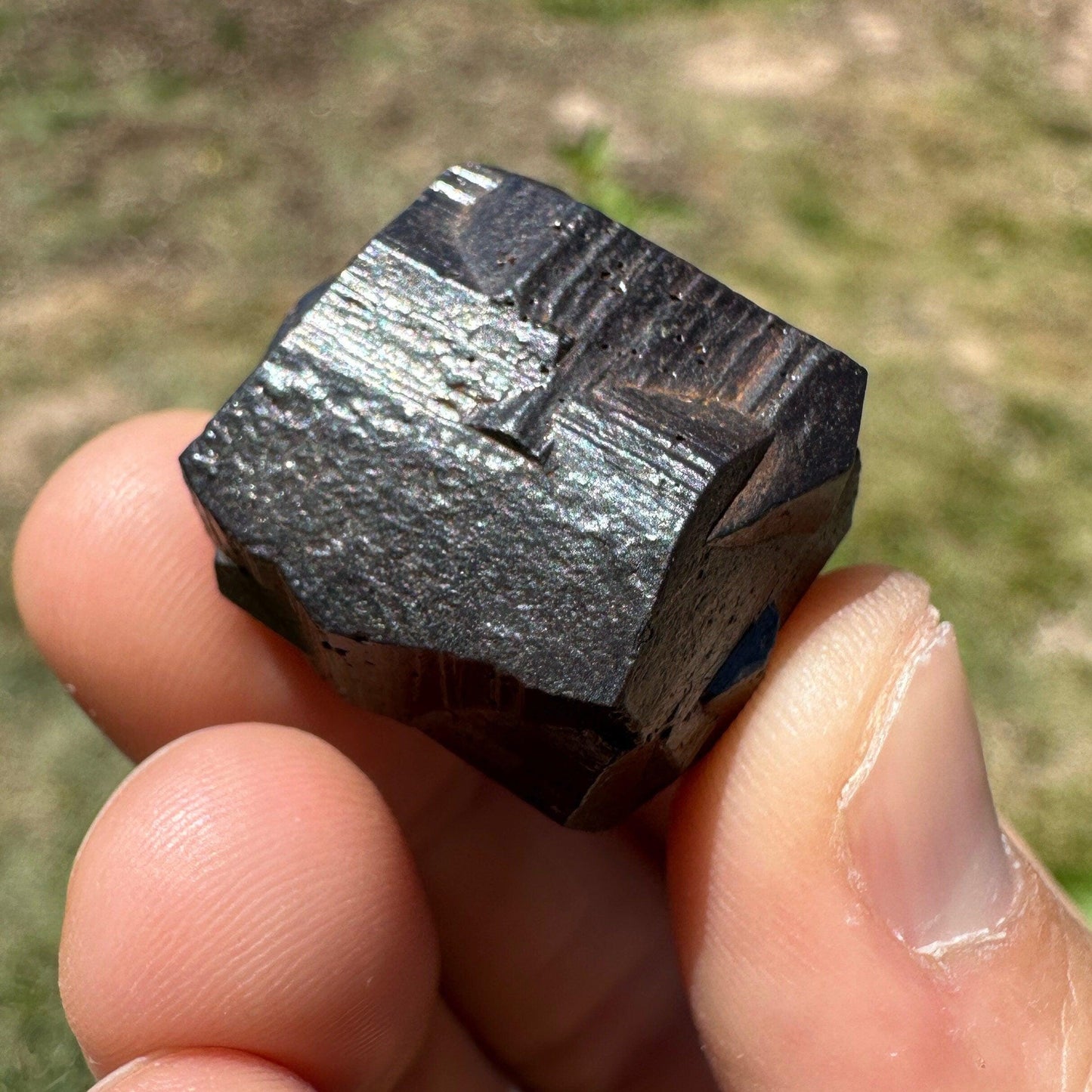 Iron Cross Twin Pyrite from Colombia, Inner Strength, Confidence, Reiki, Courage, Goethite, Rock Collection, Pseudomorph, 32.28 grams