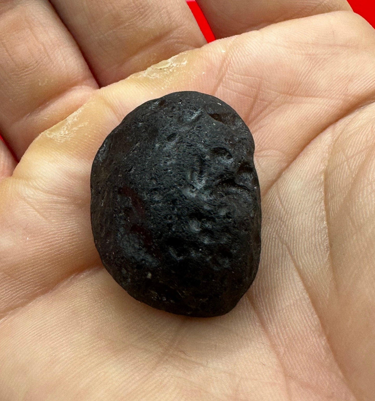 Colombianite Specimen, Beautiful and Translucent, Shamanic, Tektite, Pseudotektite, Obsidian, Healing Energy, Metaphysical, 17.00 grams