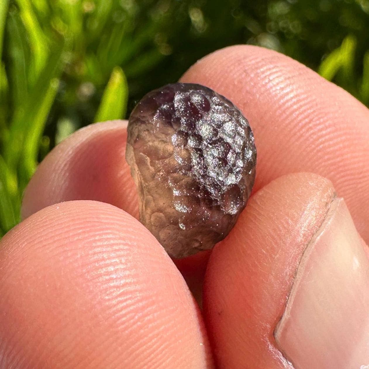 Colombianite Specimen, Beautiful and Translucent, Shamanic, Tektite, Pseudotektite, Obsidian, Healing Energy, Metaphysical, 1.28 grams