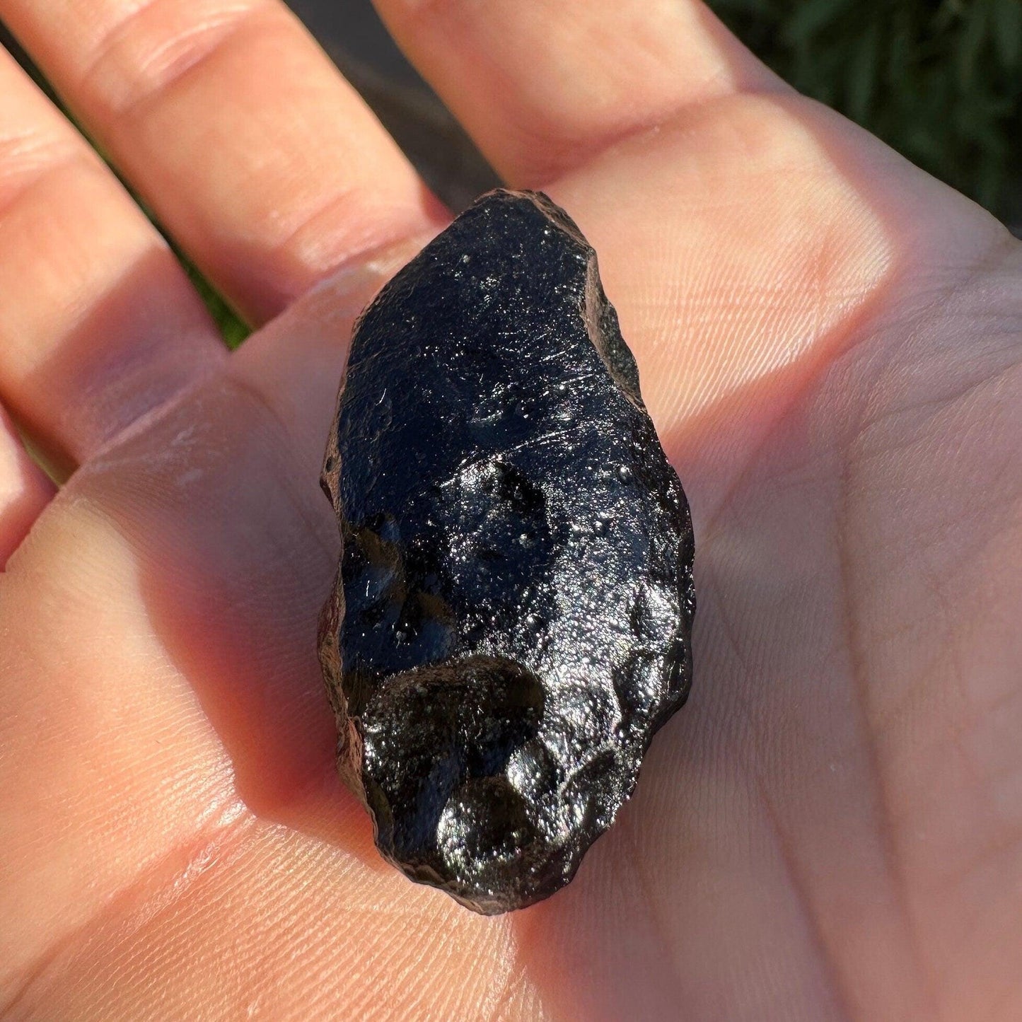 Beautiful Tektite, Indonesia, Indochinite Tektite, Rock Impactite, Energy Work, Reiki, 12.95 grams, Astronomy Gift, Tektite, Space Gift