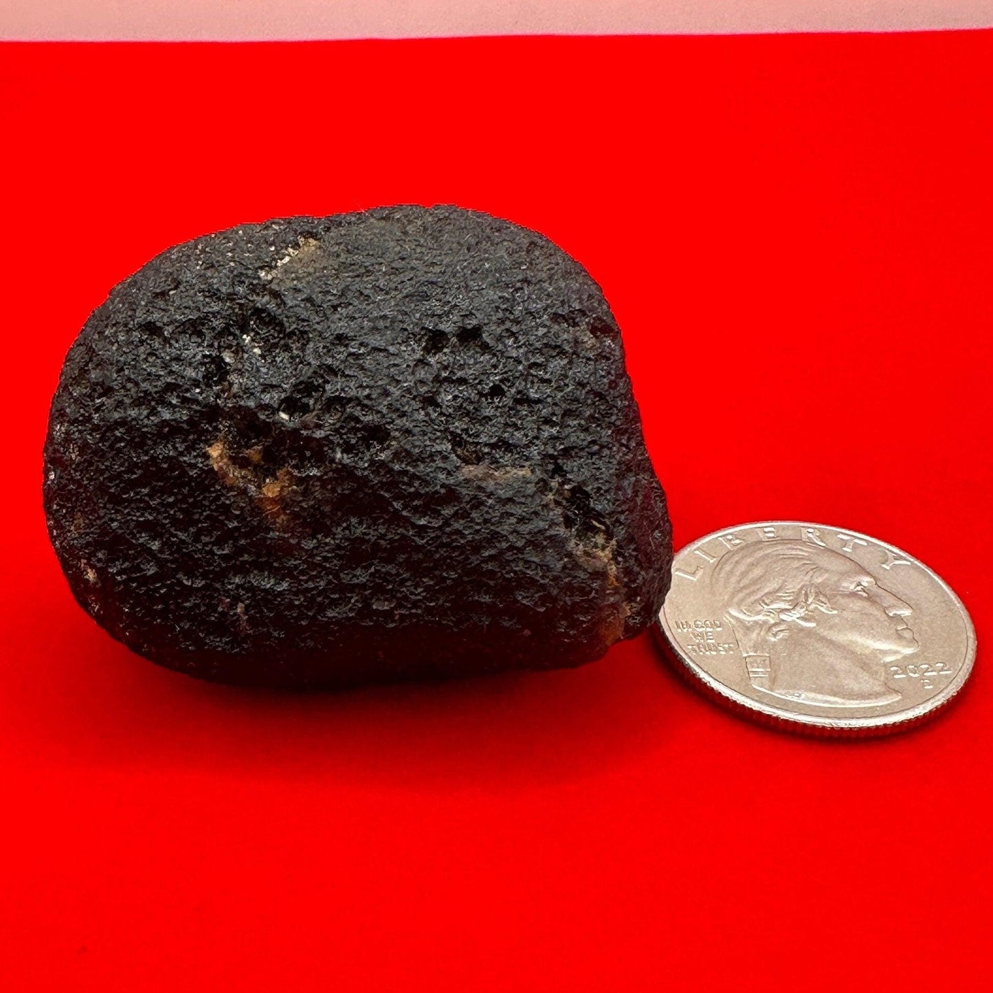 Agni Manitite, Rare Tektite, Pearl of Divine Fire, Indochinite Tektite, Rock Impactite, Reiki, Java, Indonesia, 68.22 grams, Astronomy Gift